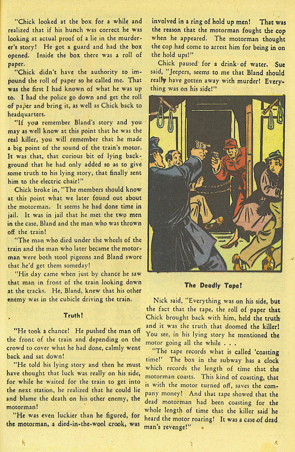 Read online Shadow Comics comic -  Issue #66 - 33