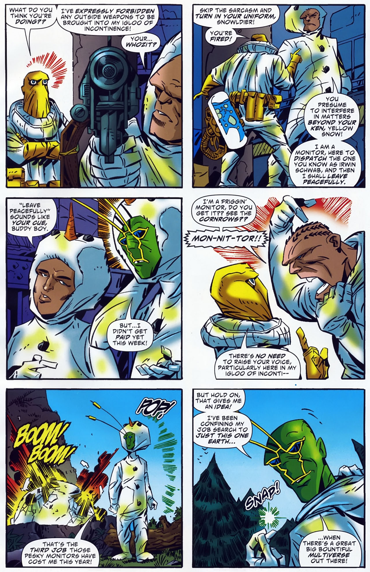 Read online Ambush Bug: Year None comic -  Issue #5 - 6