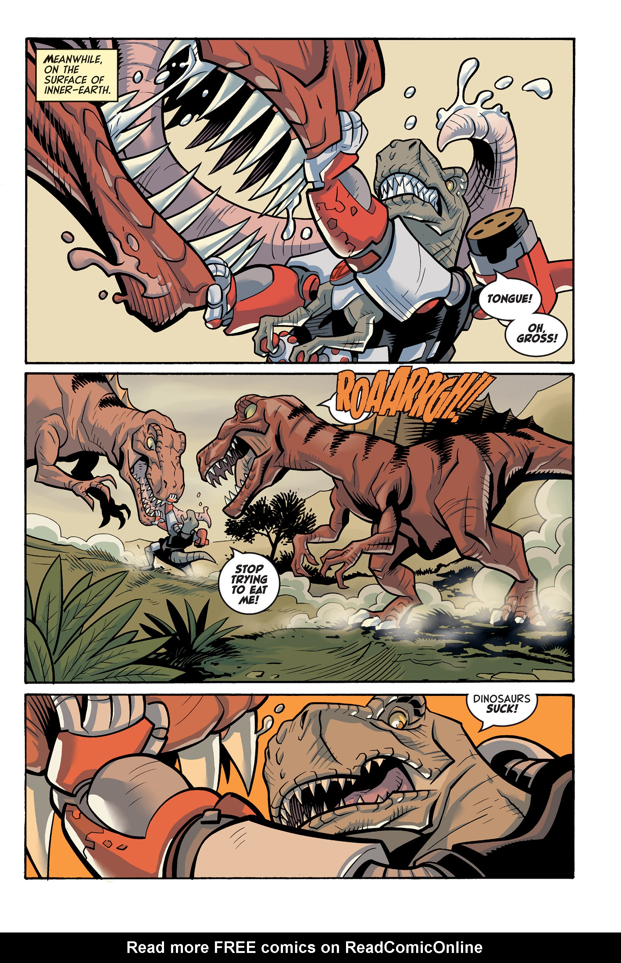 Read online Super Dinosaur (2011) comic -  Issue # _TPB 3 - 50