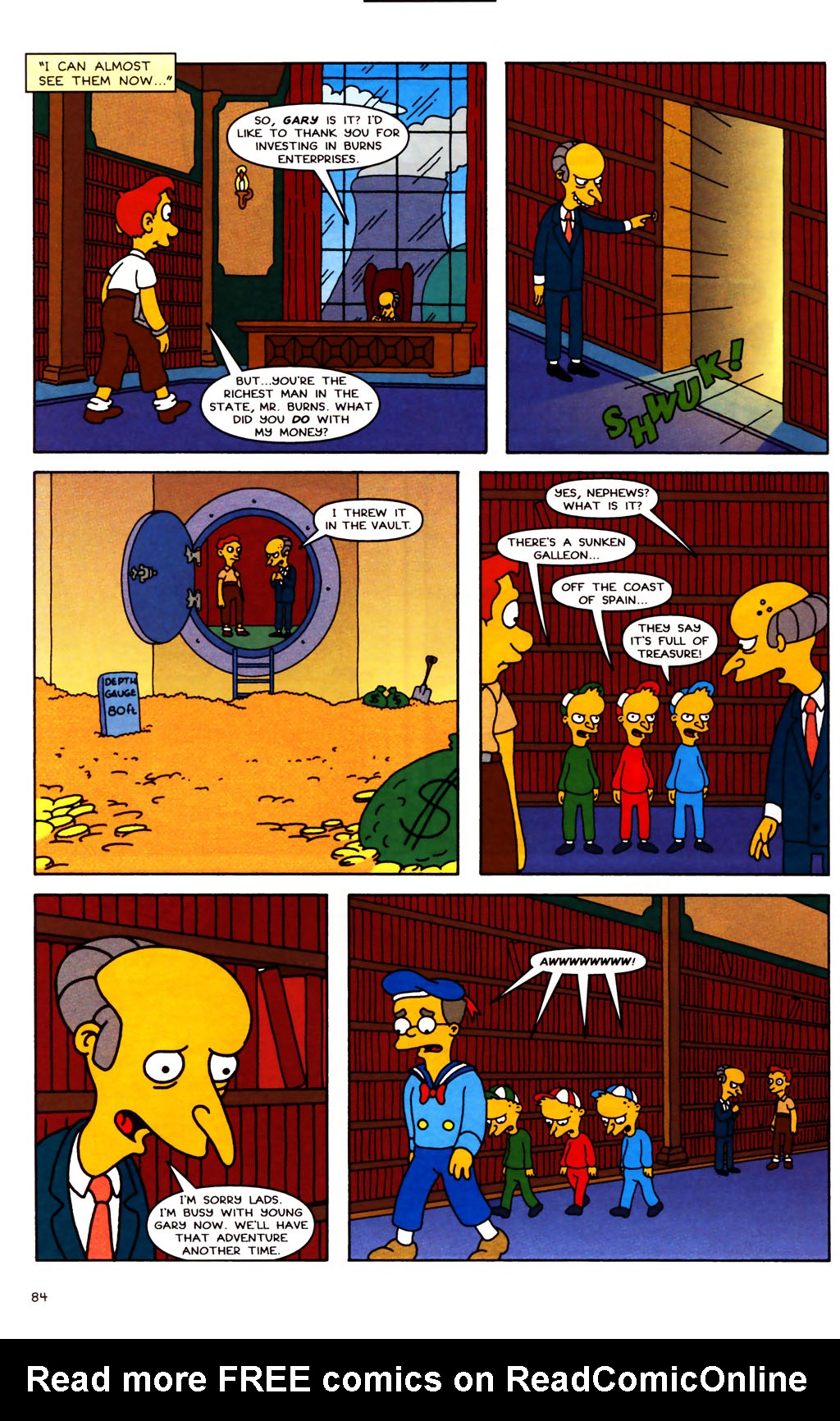 Read online Simpsons Comics comic -  Issue #100 - 84