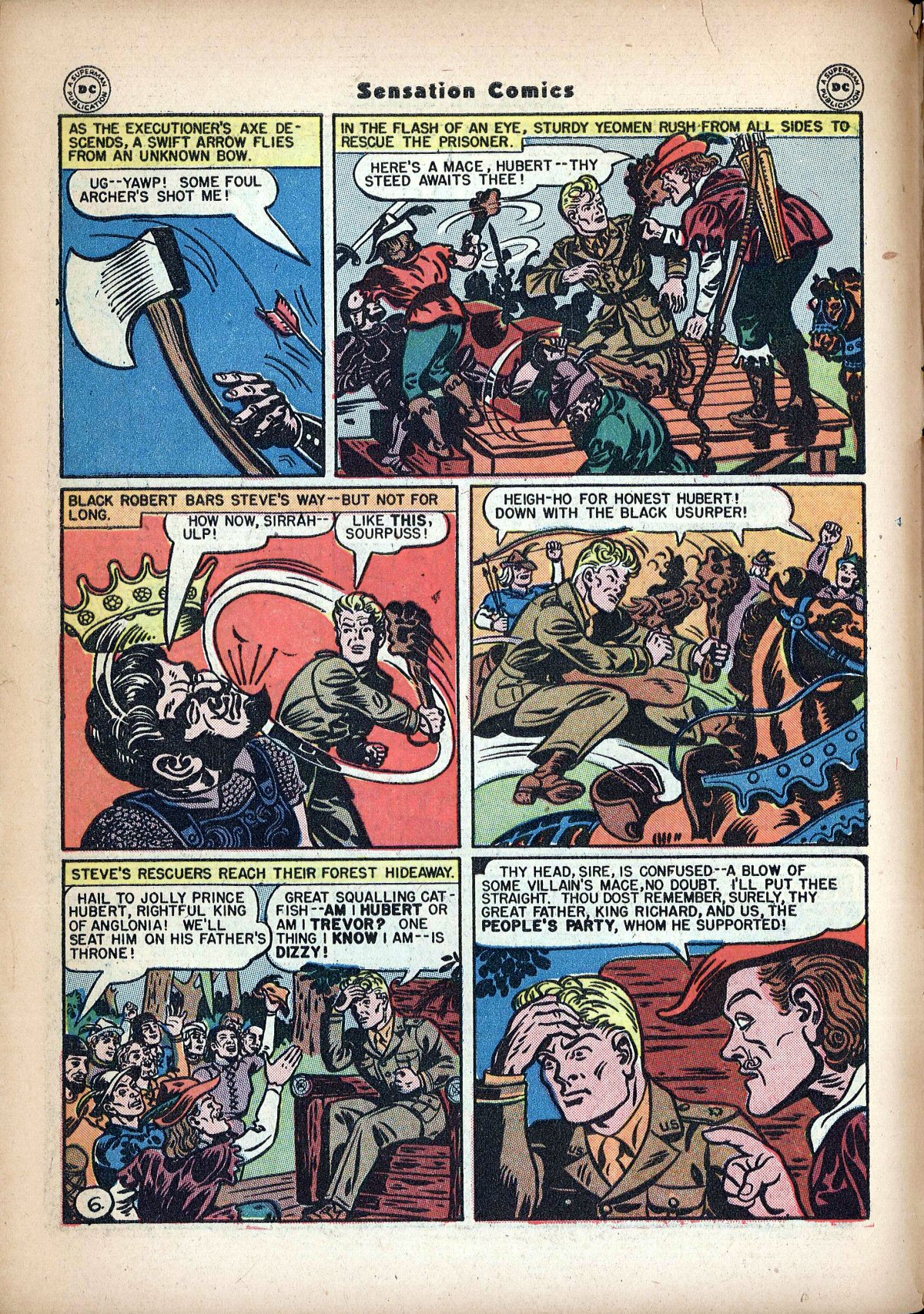 Read online Sensation (Mystery) Comics comic -  Issue #62 - 8