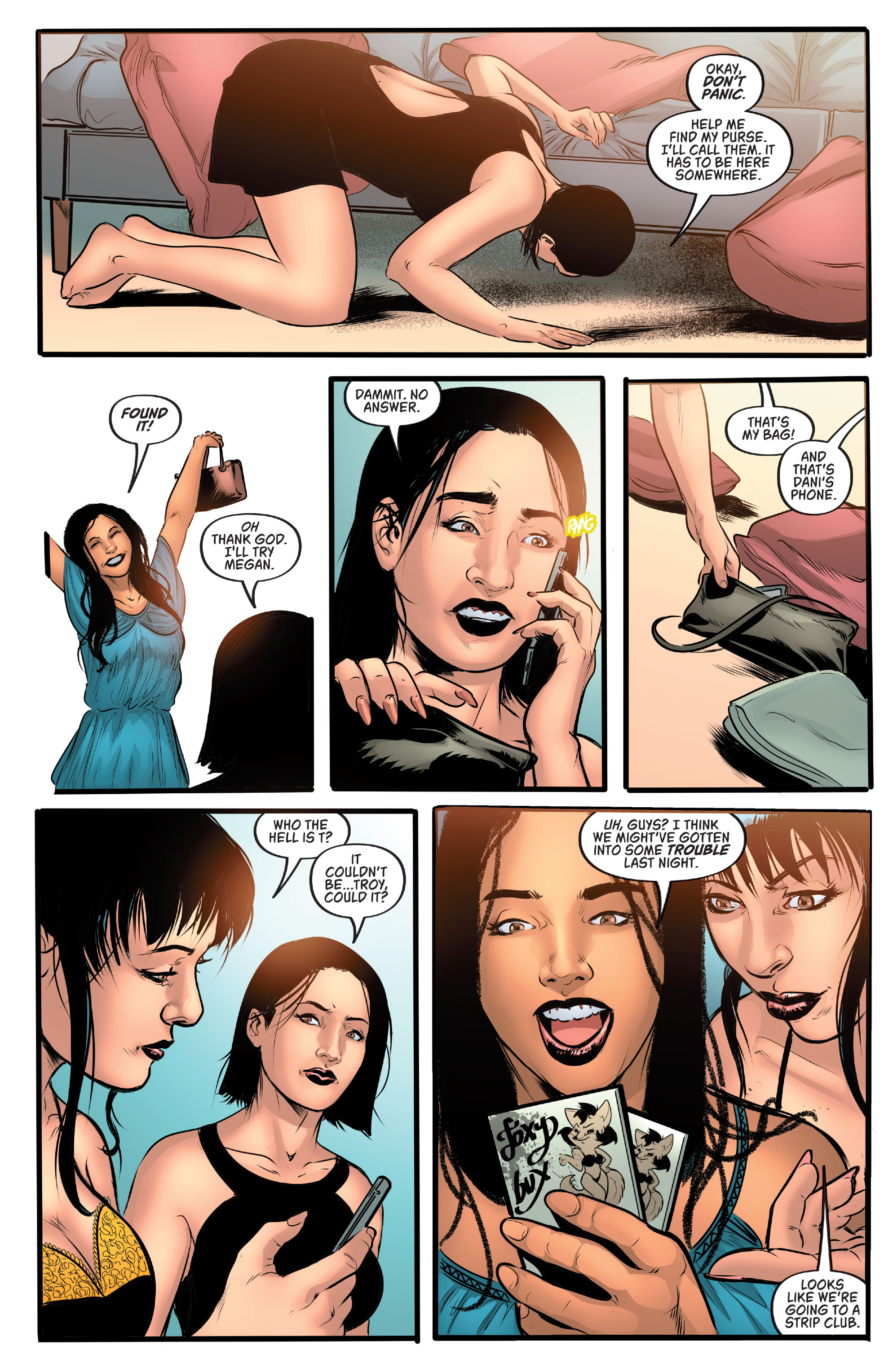 Read online Tales of Terror Quarterly: Bachelorette Party comic -  Issue # TPB - 25