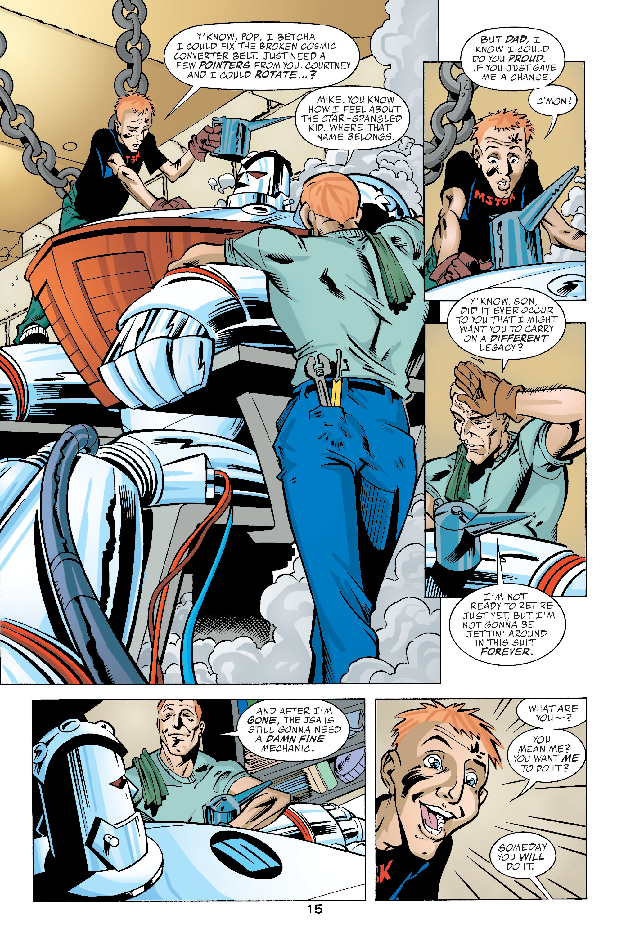 Read online Stars and S.T.R.I.P.E. comic -  Issue #14 - 15