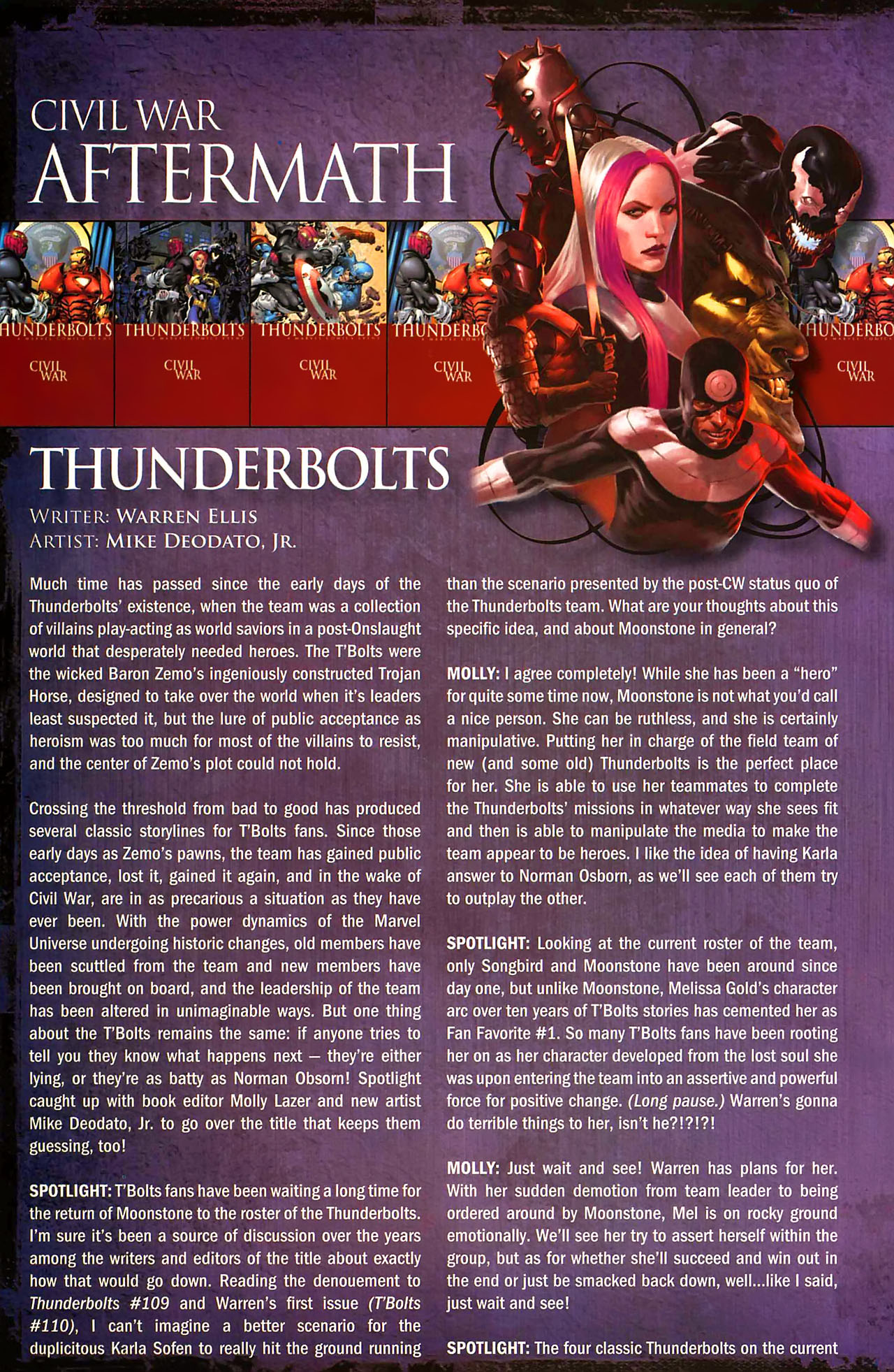 Read online Marvel Spotlight: Civil War Aftermath comic -  Issue # Full - 28