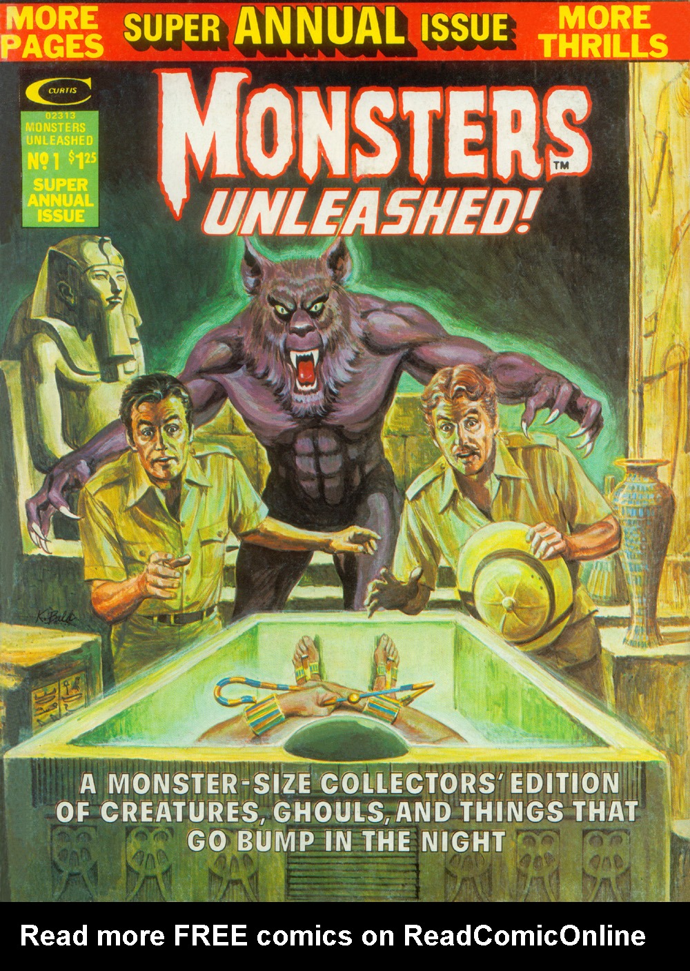 Read online Monsters Unleashed (1973) comic -  Issue # _Annual 1 - 2