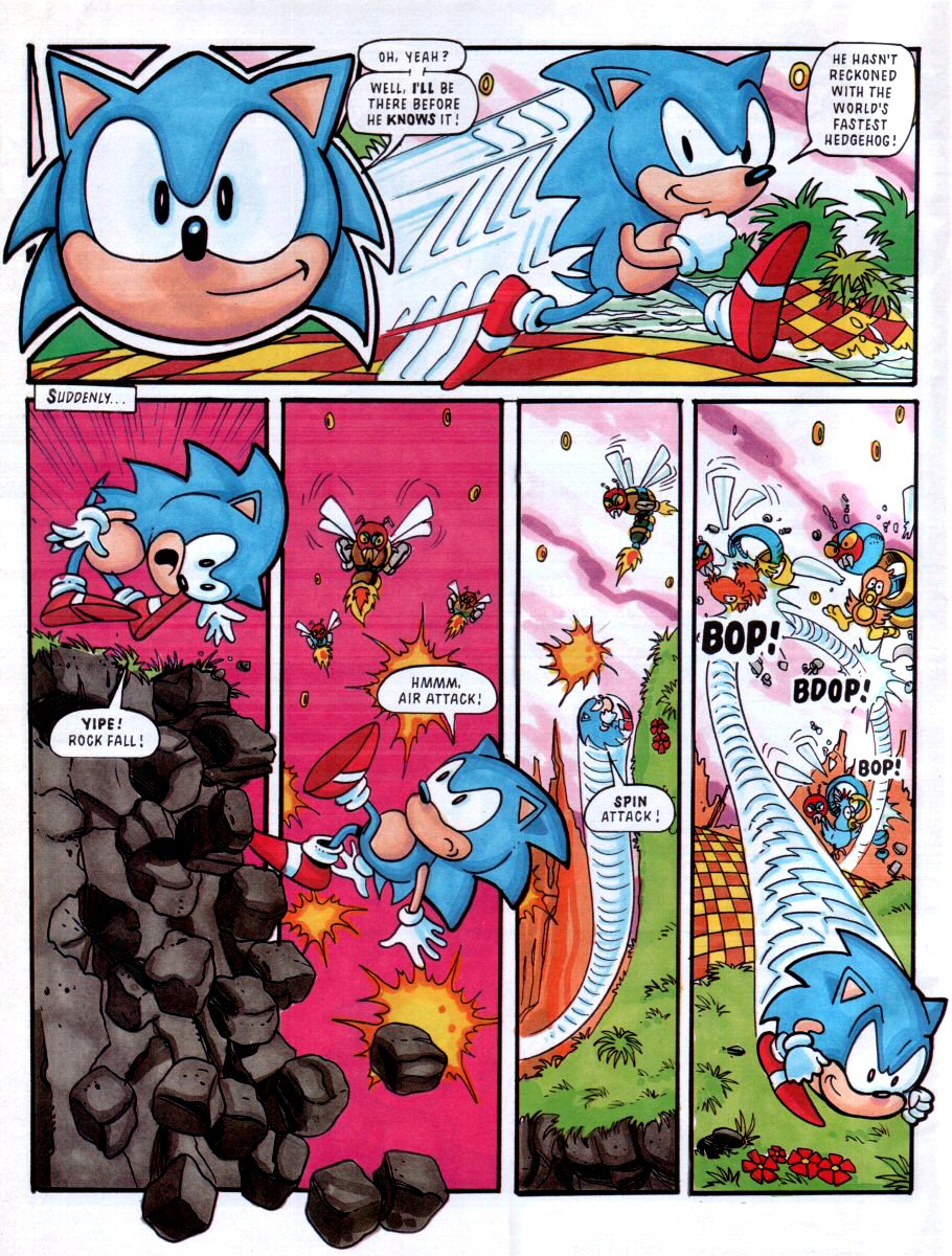 Read online Sonic the Comic comic -  Issue #1 - 6