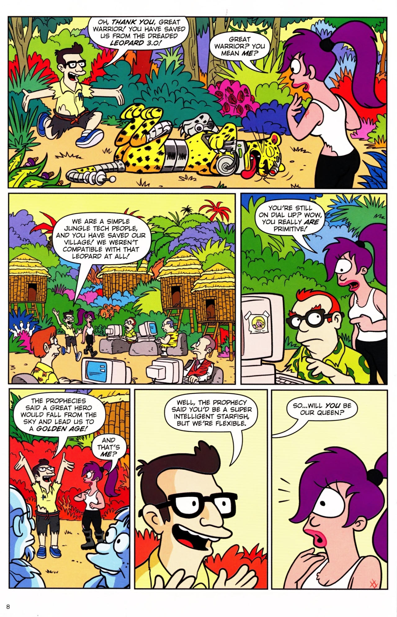 Read online Futurama Comics comic -  Issue #38 - 7