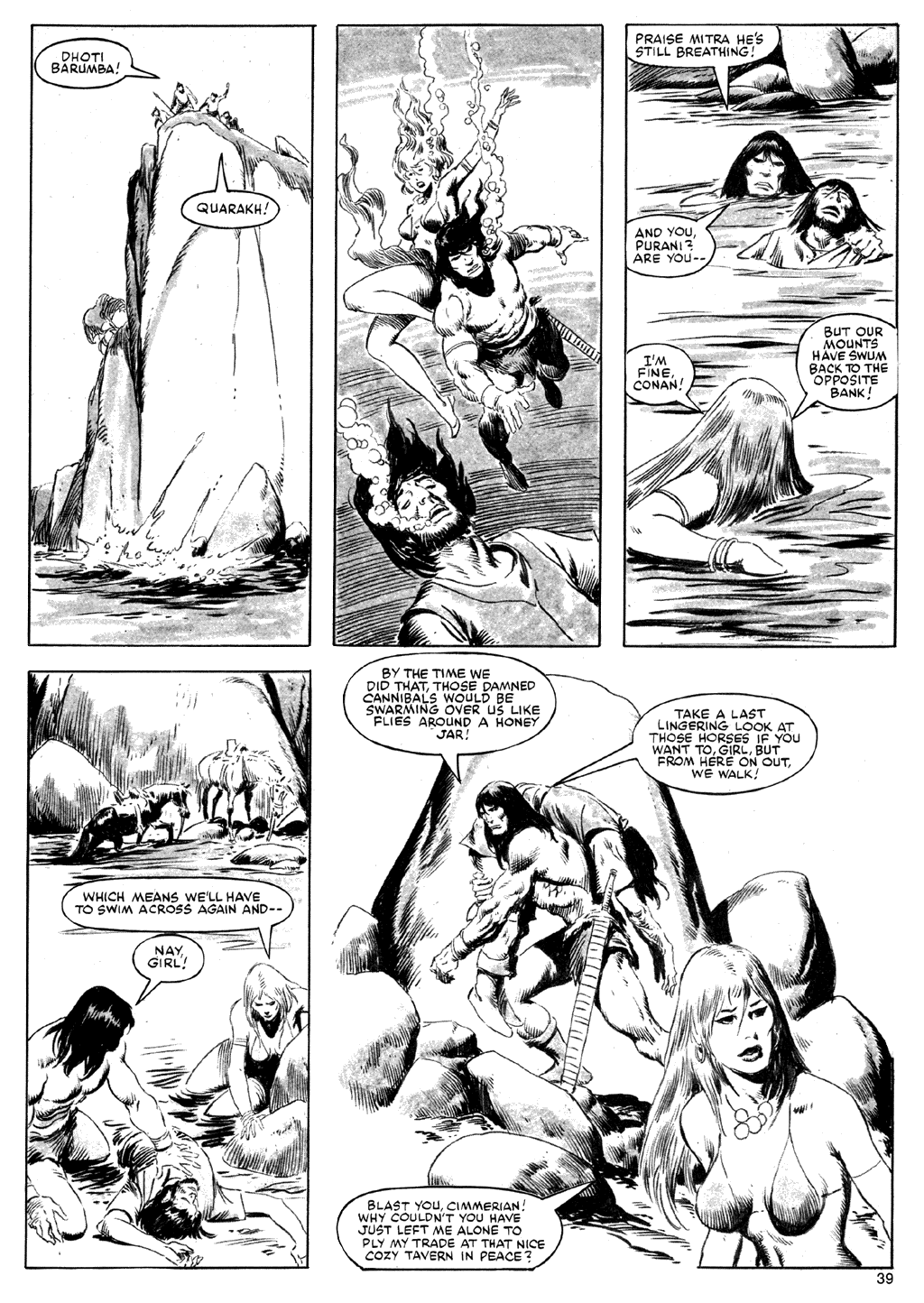 Read online The Savage Sword Of Conan comic -  Issue #73 - 39