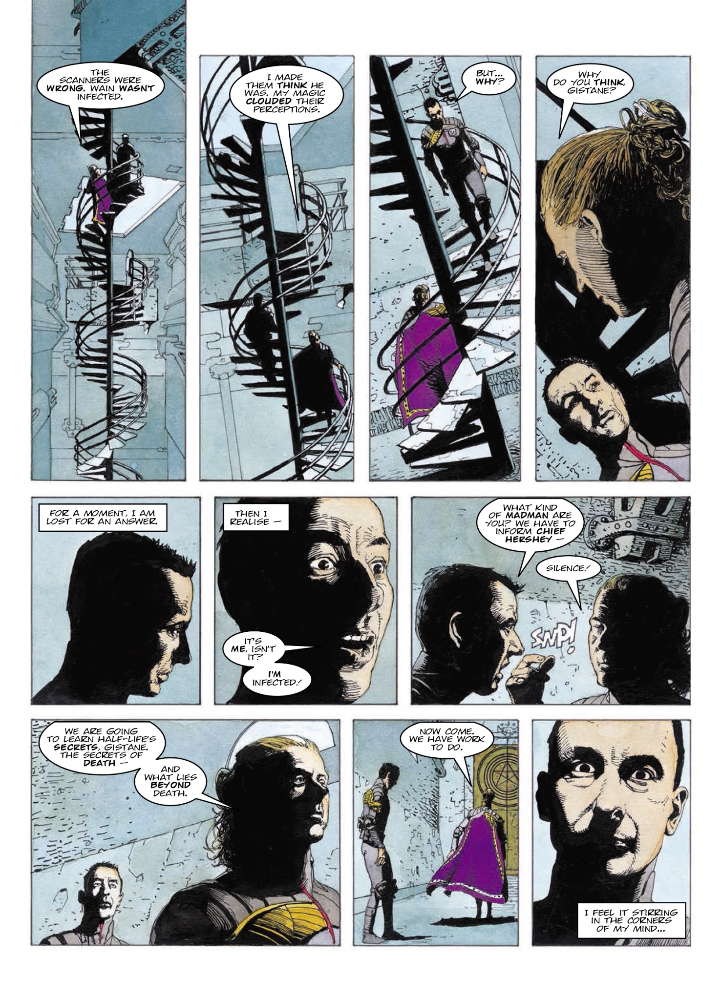 Read online Judge Anderson: The Psi Files comic -  Issue # TPB 4 - 184