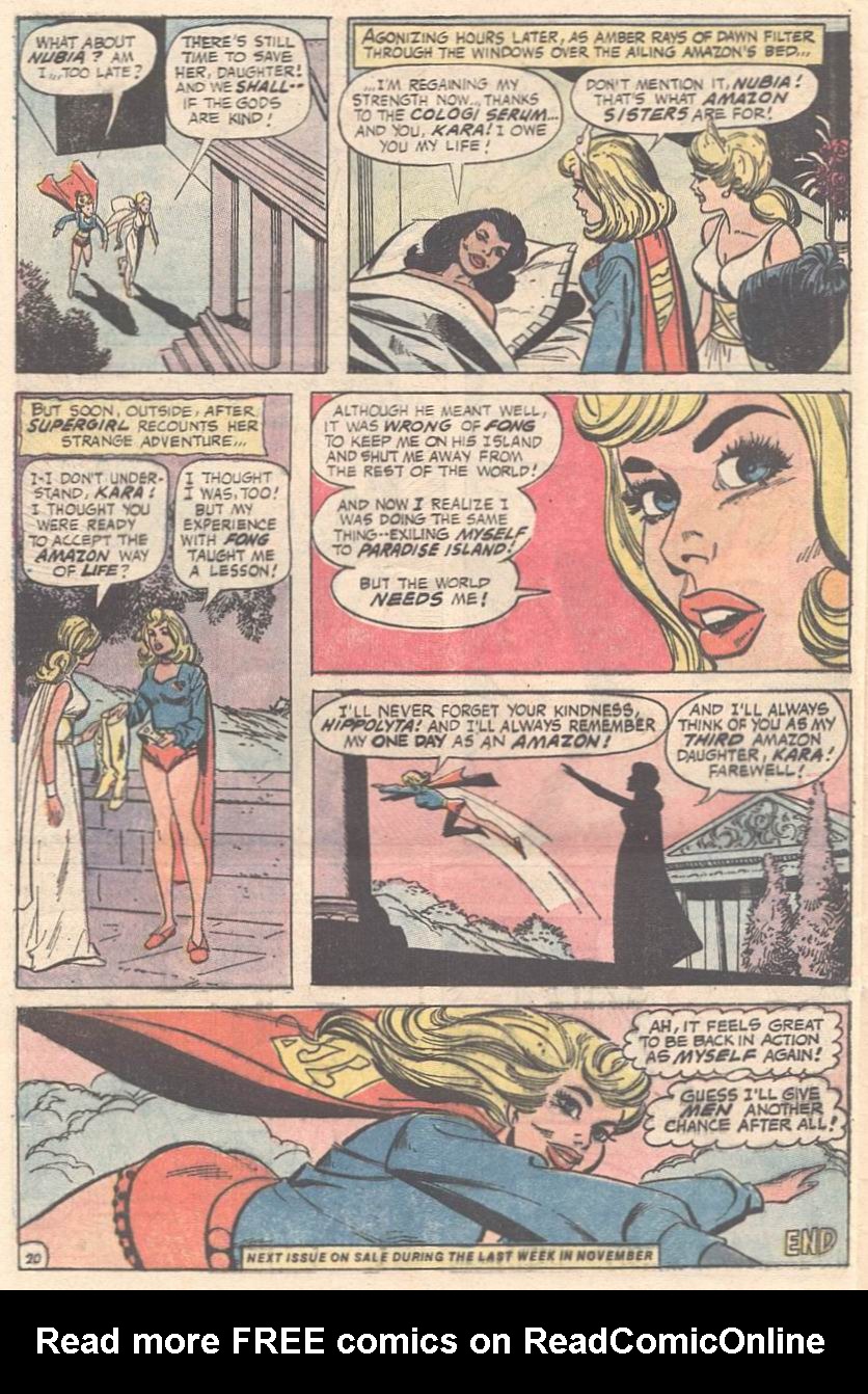 Read online Supergirl (1972) comic -  Issue #9 - 21