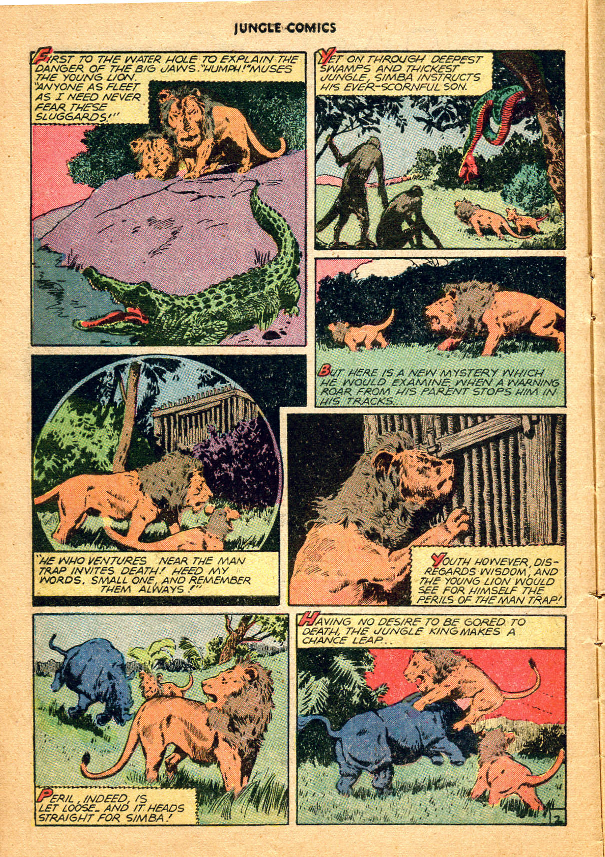 Read online Jungle Comics comic -  Issue #89 - 14