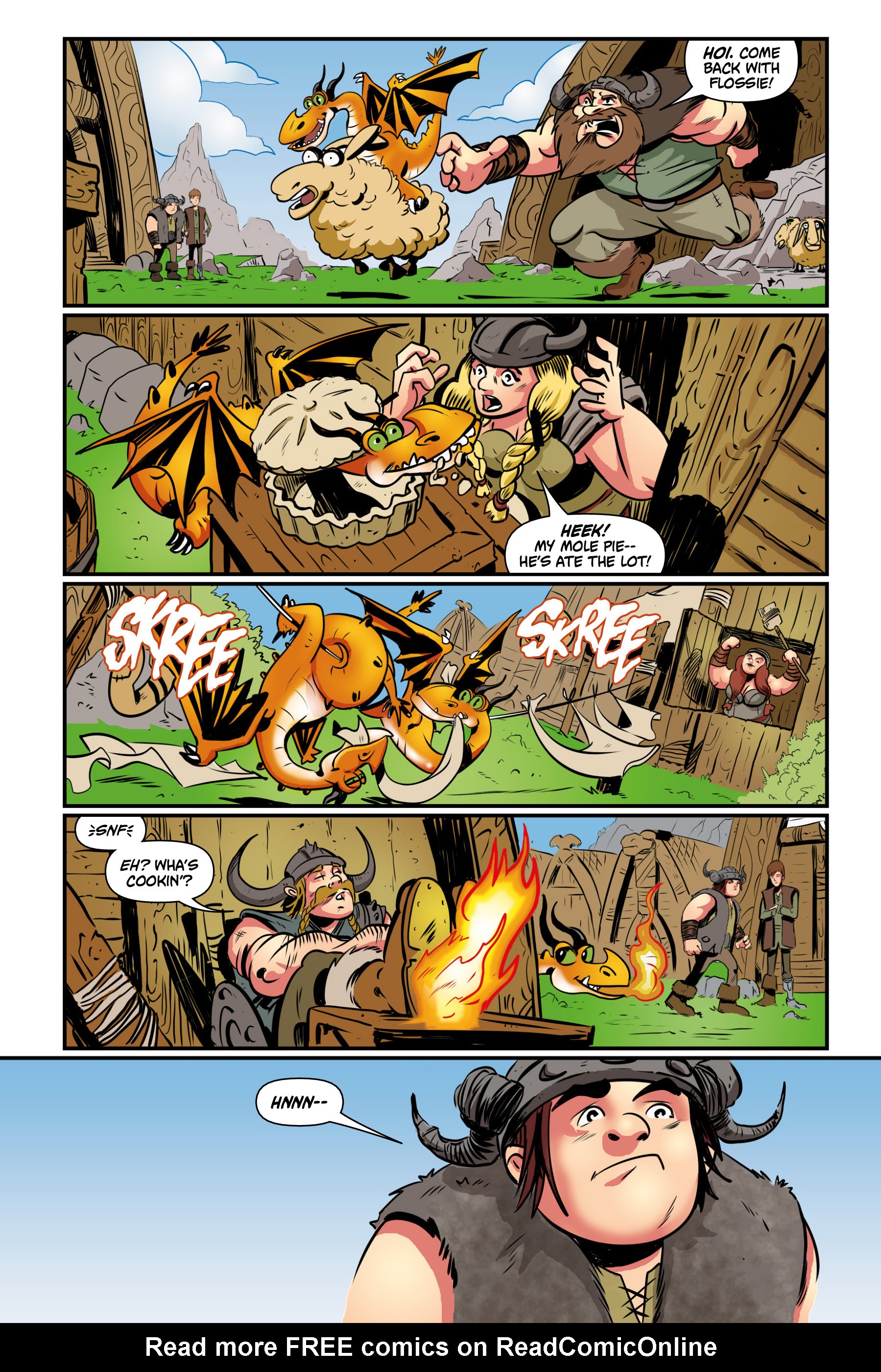 Read online DreamWorks Dragons: Riders of Berk comic -  Issue #3 - 55