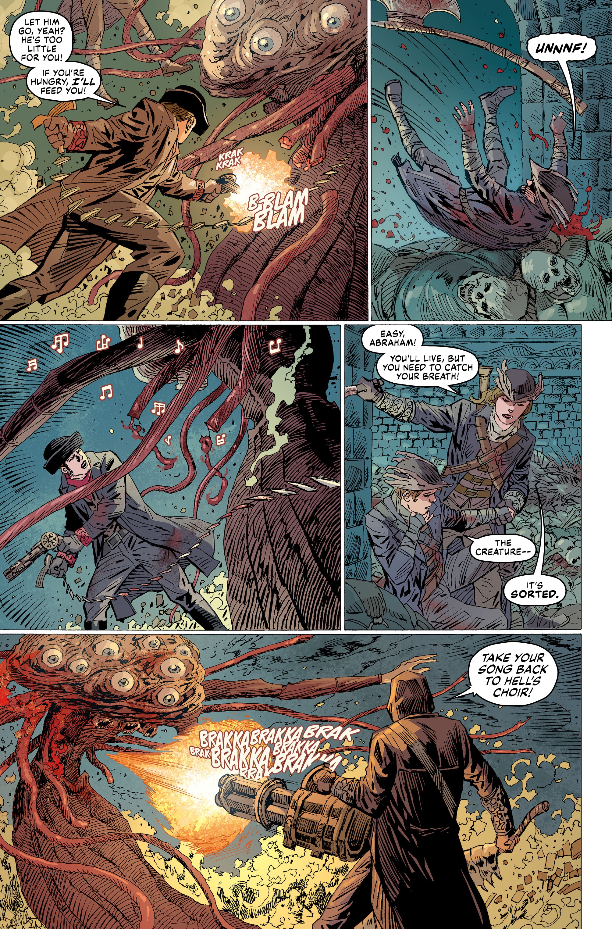 Read online Bloodborne: Lady of the Lanterns comic -  Issue #4 - 15