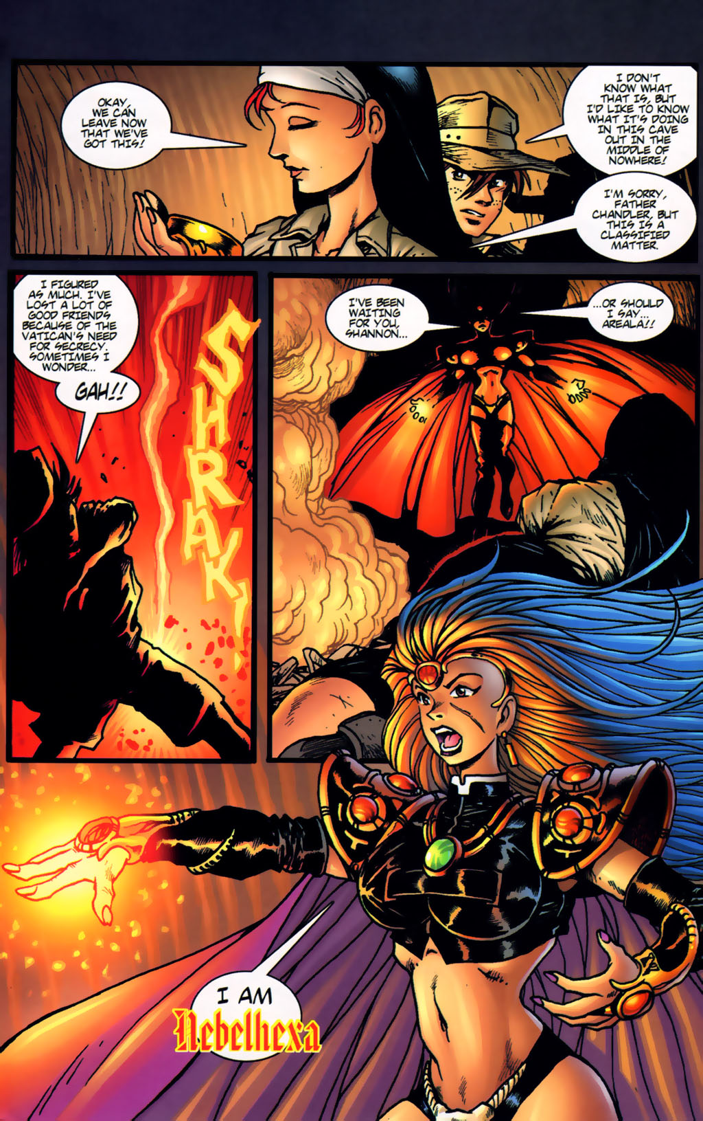 Read online Warrior Nun Areala: Resurrection comic -  Issue #3 - 9