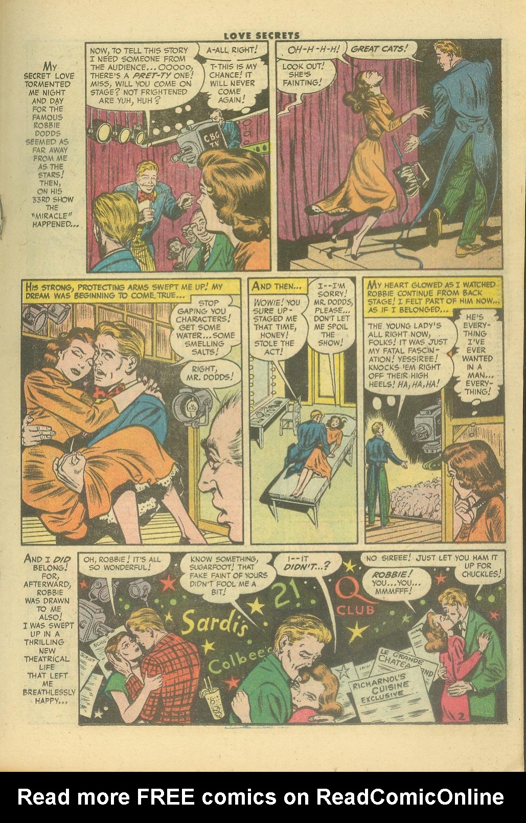Read online Love Secrets (1953) comic -  Issue #51 - 19