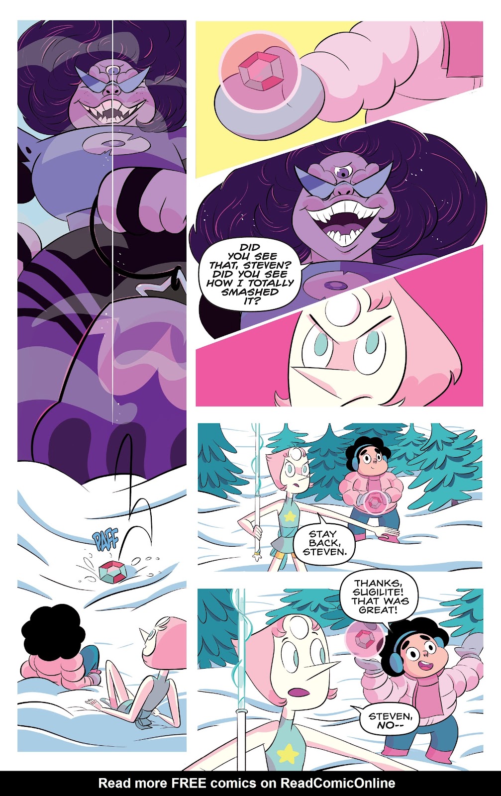 Read online Steven Universe: Fusion Frenzy comic -  Issue # Full - 40