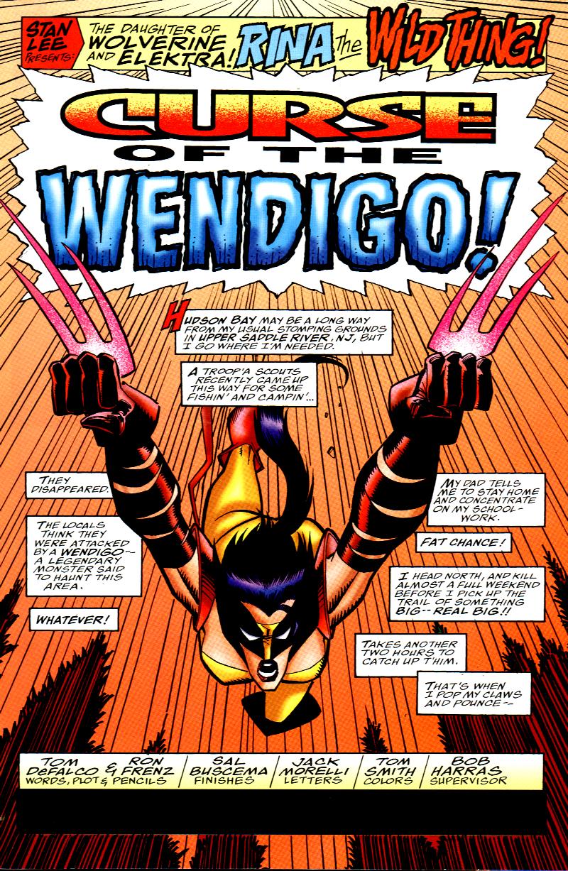 Read online Wild Thing (1999) comic -  Issue #0 - 3