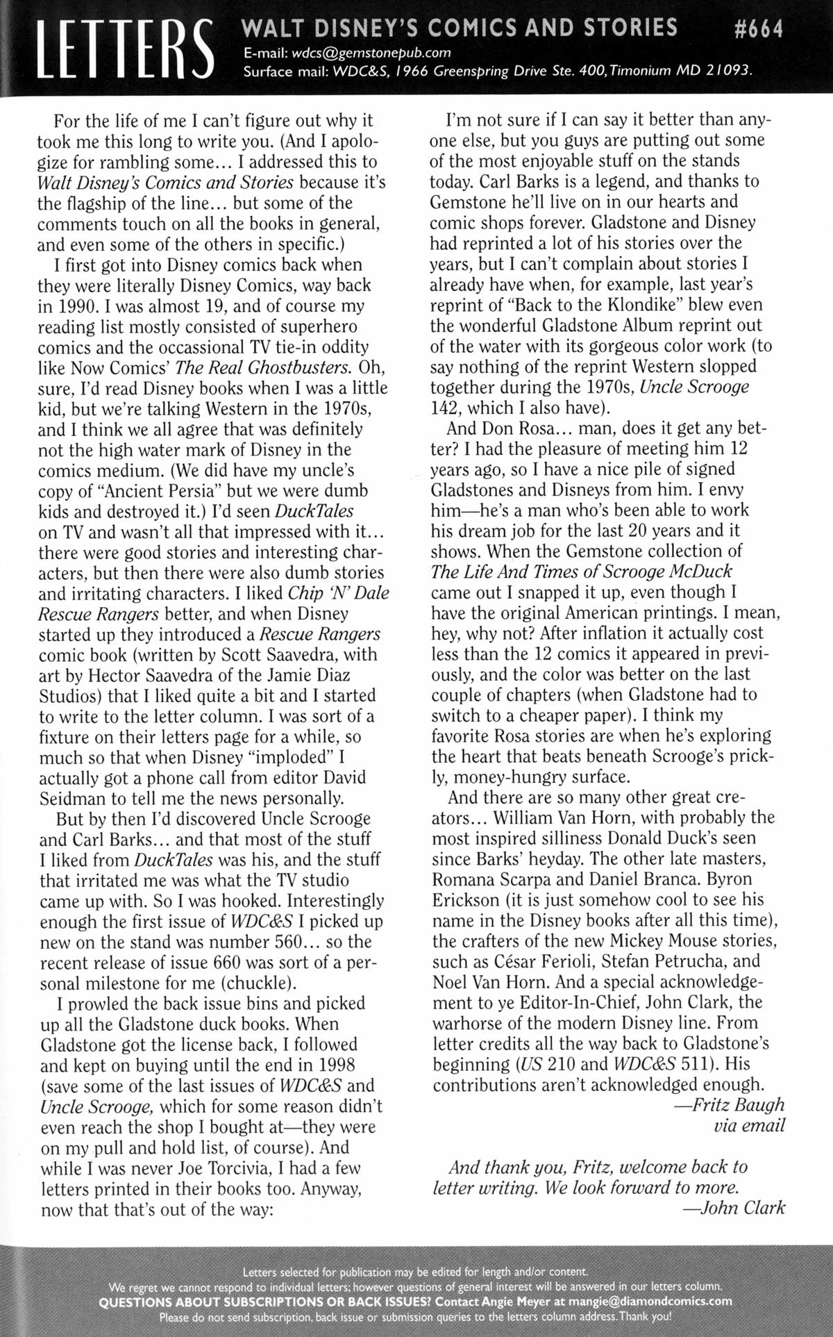 Read online Walt Disney's Comics and Stories comic -  Issue #664 - 67