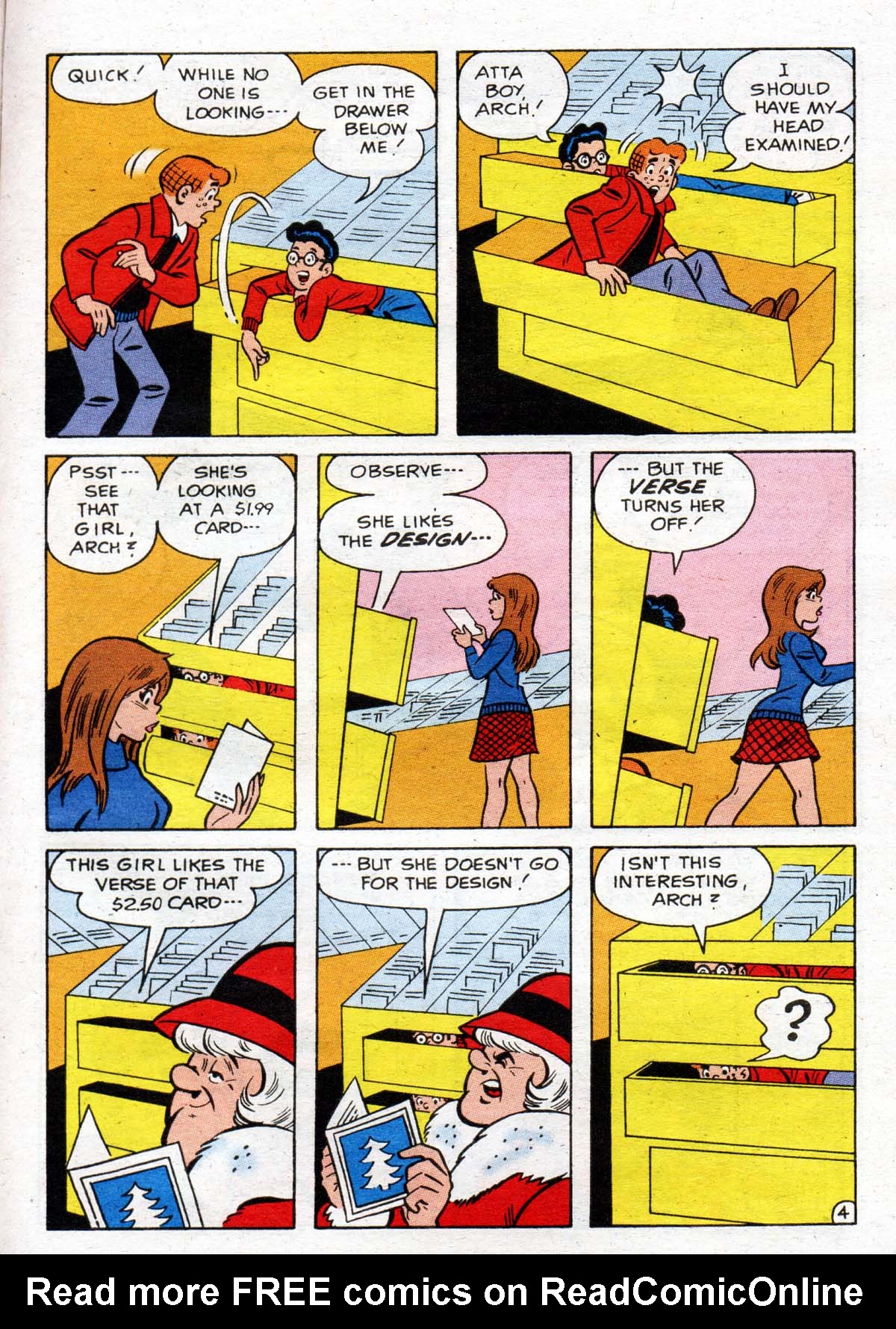 Read online Archie's Holiday Fun Digest comic -  Issue #7 - 74