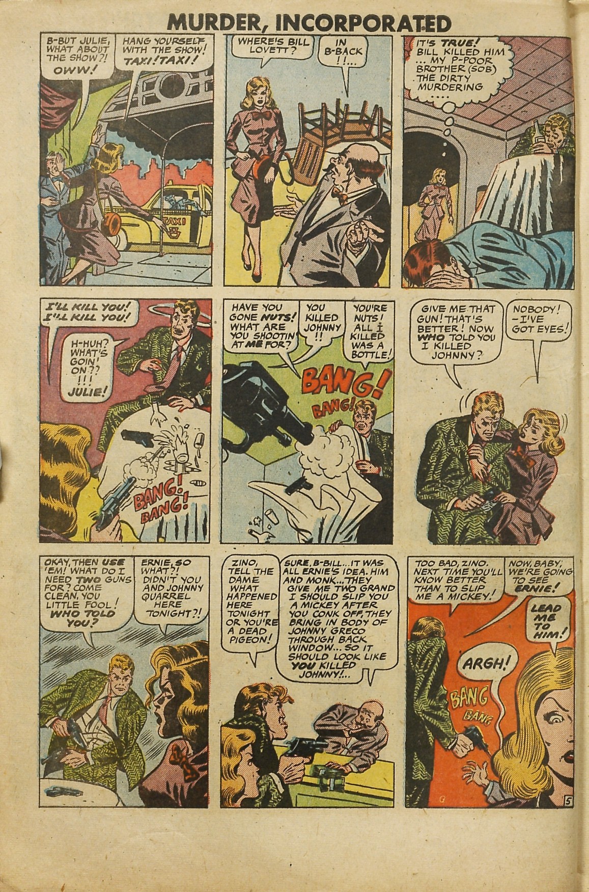 Read online Murder Incorporated (1948) comic -  Issue #10 - 6