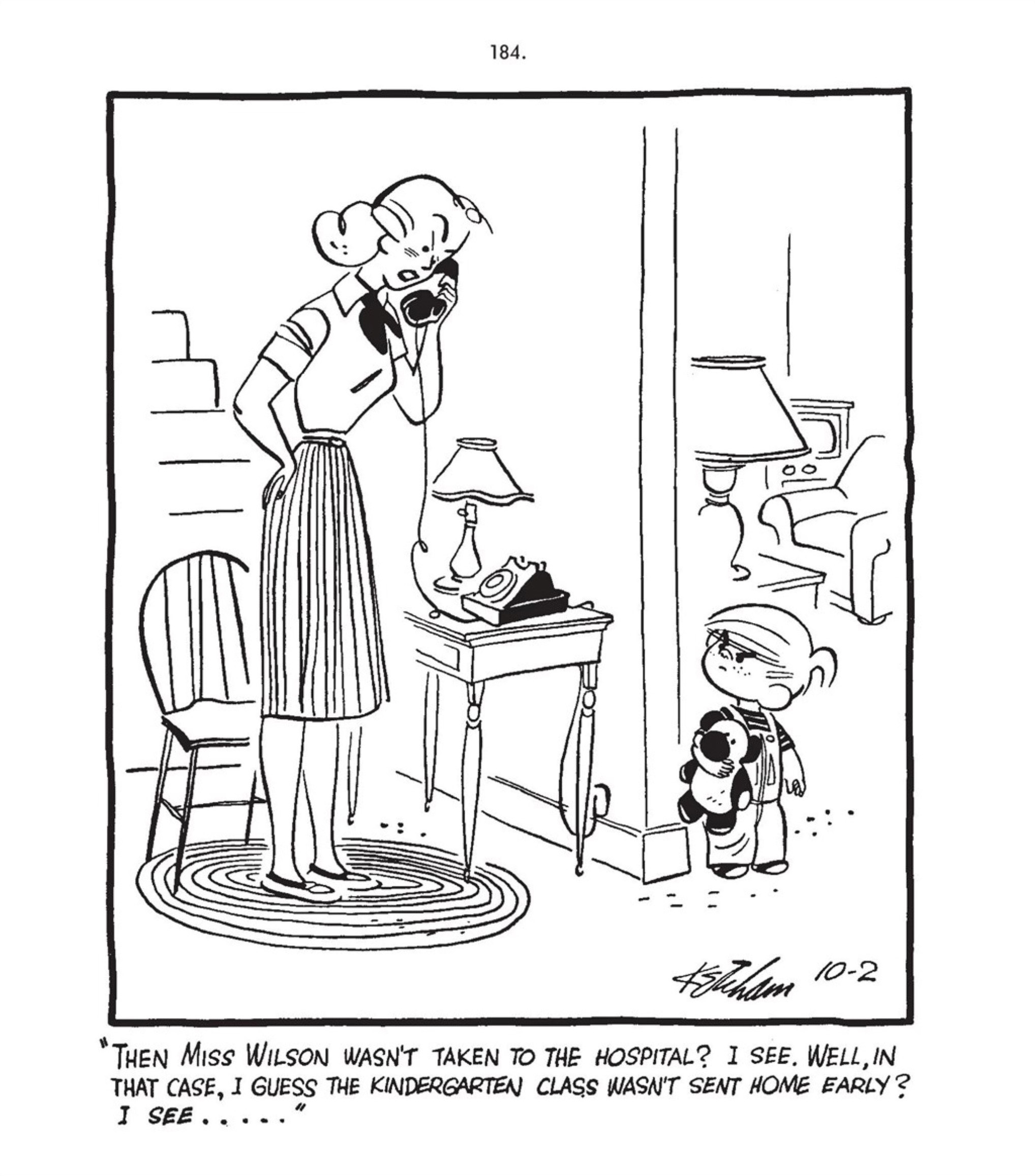 Read online Hank Ketcham's Complete Dennis the Menace comic -  Issue # TPB 1 (Part 3) - 10