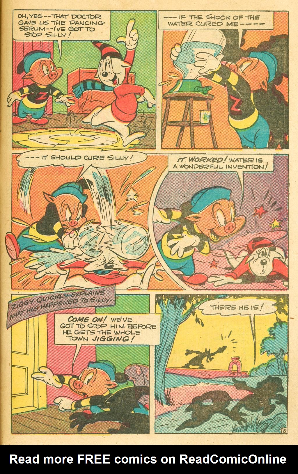 Read online Ziggy Pig-Silly Seal Comics (1944) comic -  Issue #6 - 35