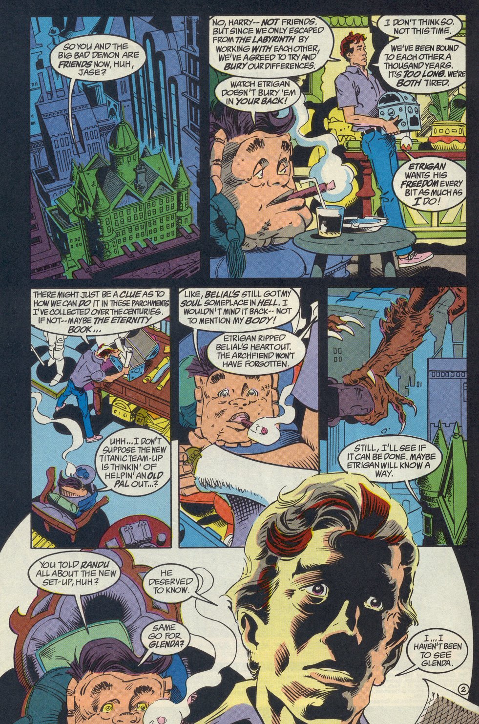 Read online The Demon (1990) comic -  Issue #23 - 3