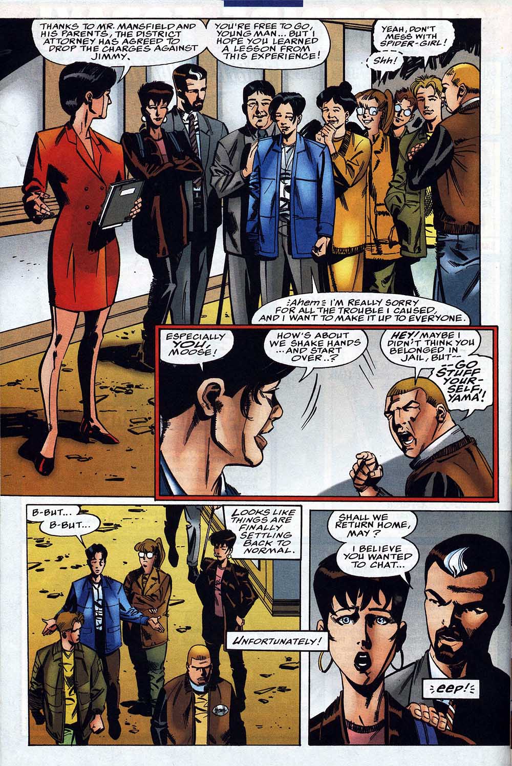 Read online Spider-Girl (1998) comic -  Issue #8 - 21