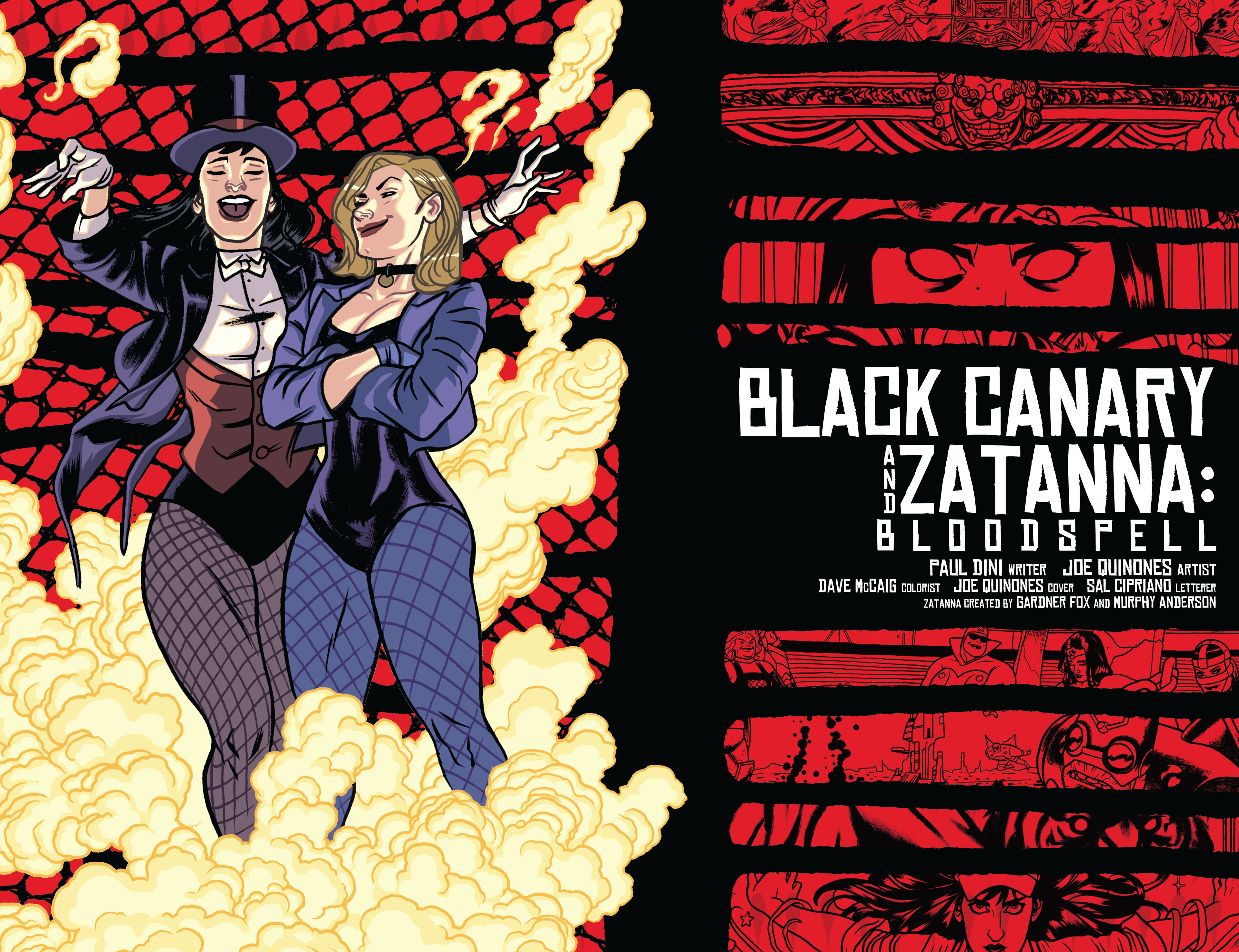 Read online Black Canary and Zatanna: Bloodspell comic -  Issue # Full - 3