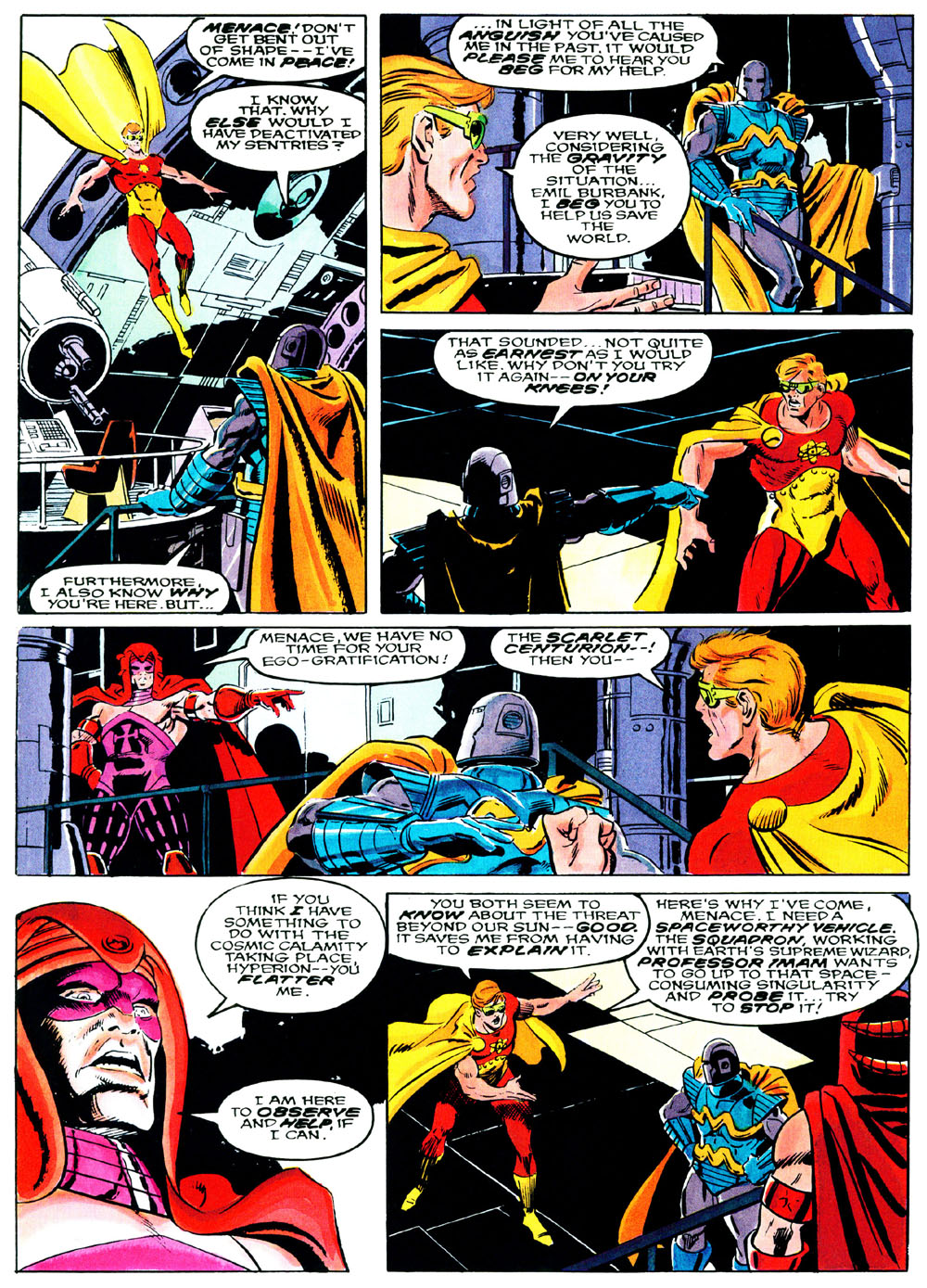 Read online Marvel Graphic Novel comic -  Issue #55 - Squadron Supreme - Death of a Universe - 35