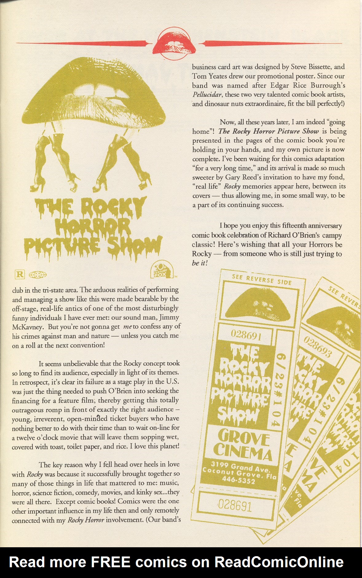 Read online The Rocky Horror Picture Show: The Comic Book comic -  Issue #1 - 45