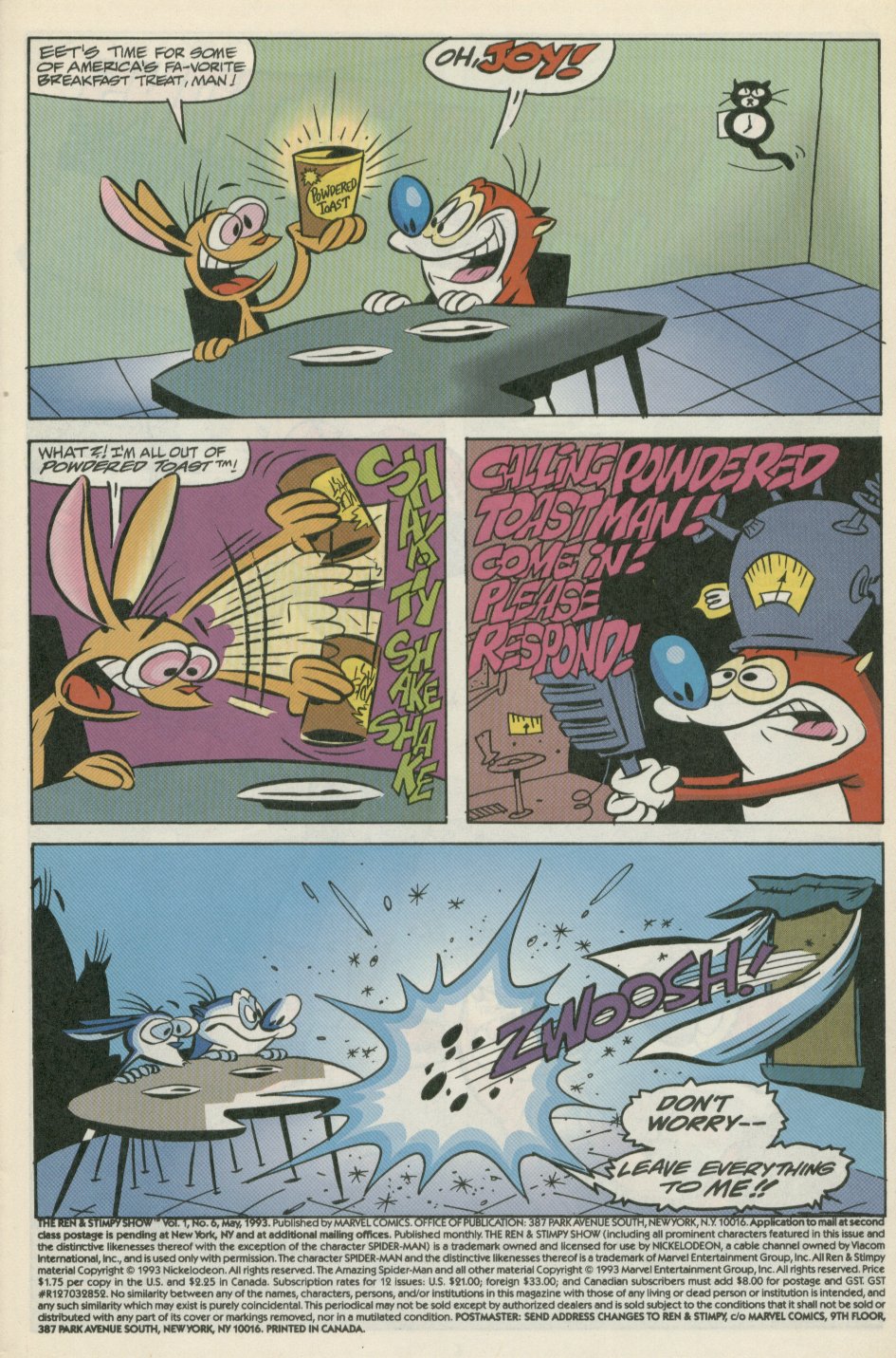 Read online The Ren & Stimpy Show comic -  Issue #6 - 2