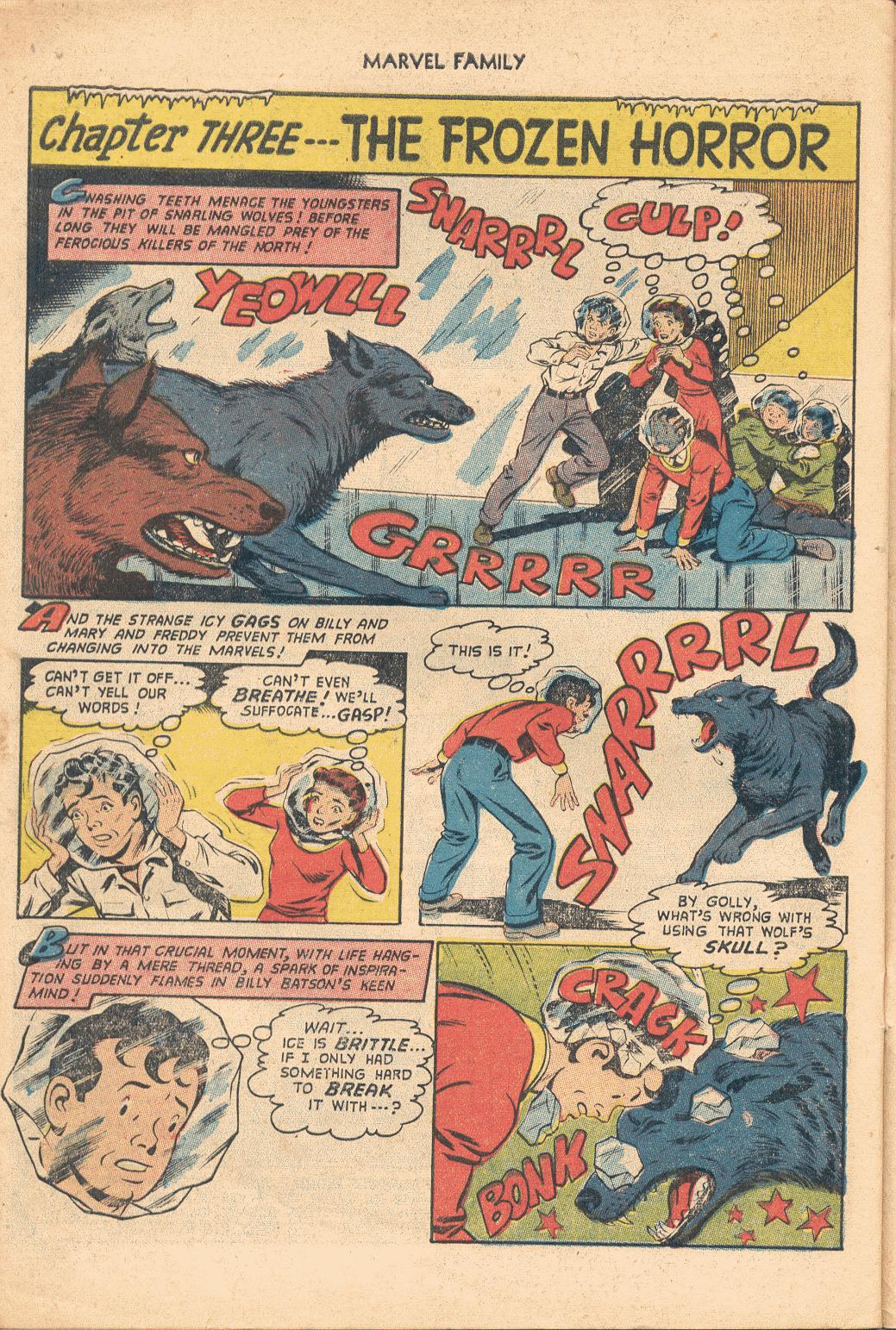 Read online The Marvel Family comic -  Issue #82 - 30