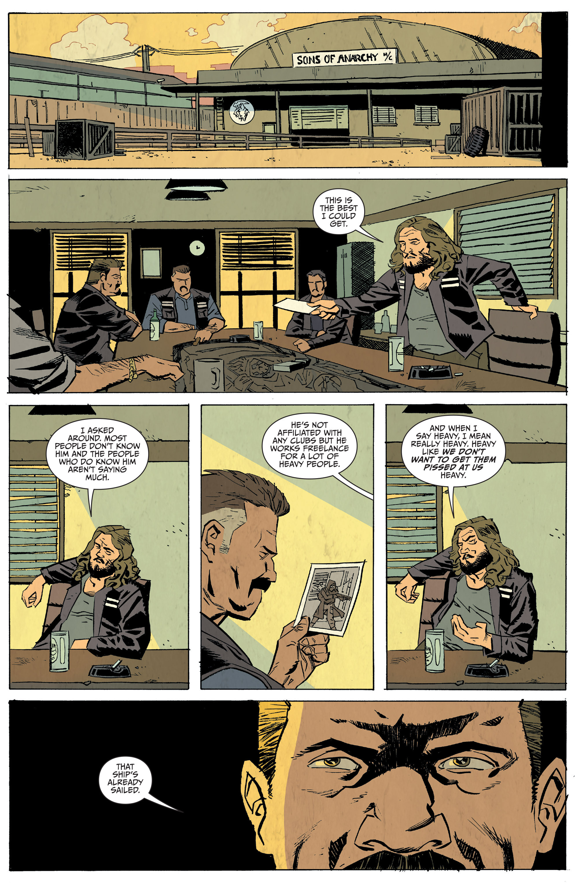 Read online Sons of Anarchy: Redwood Original comic -  Issue #5 - 9