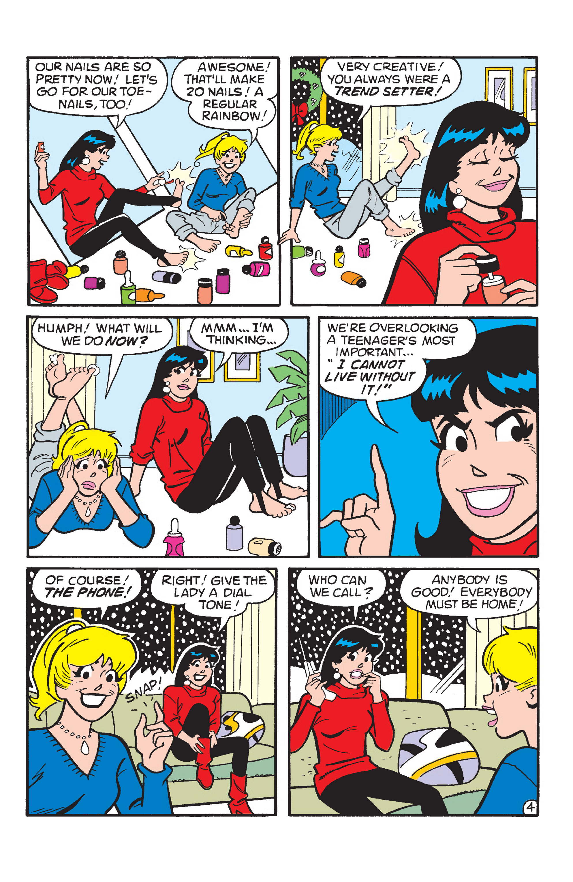 Read online B&V Friends: Snow Day! comic -  Issue # TPB - 12