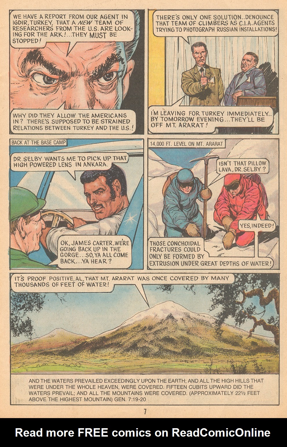 Read online The Crusaders (1974) comic -  Issue #7 - 9