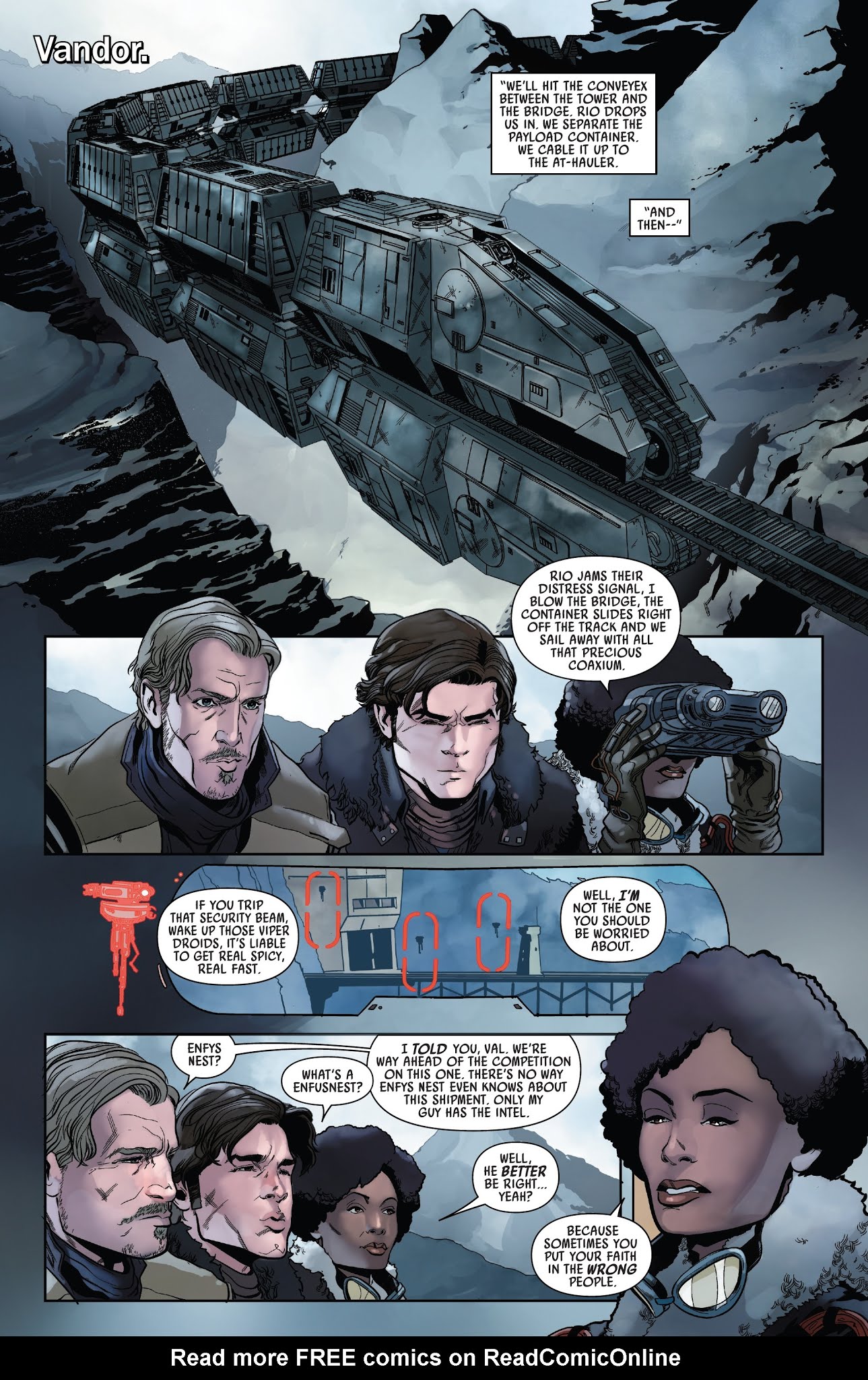 Read online Solo: A Star Wars Story Adaptation comic -  Issue #2 - 9