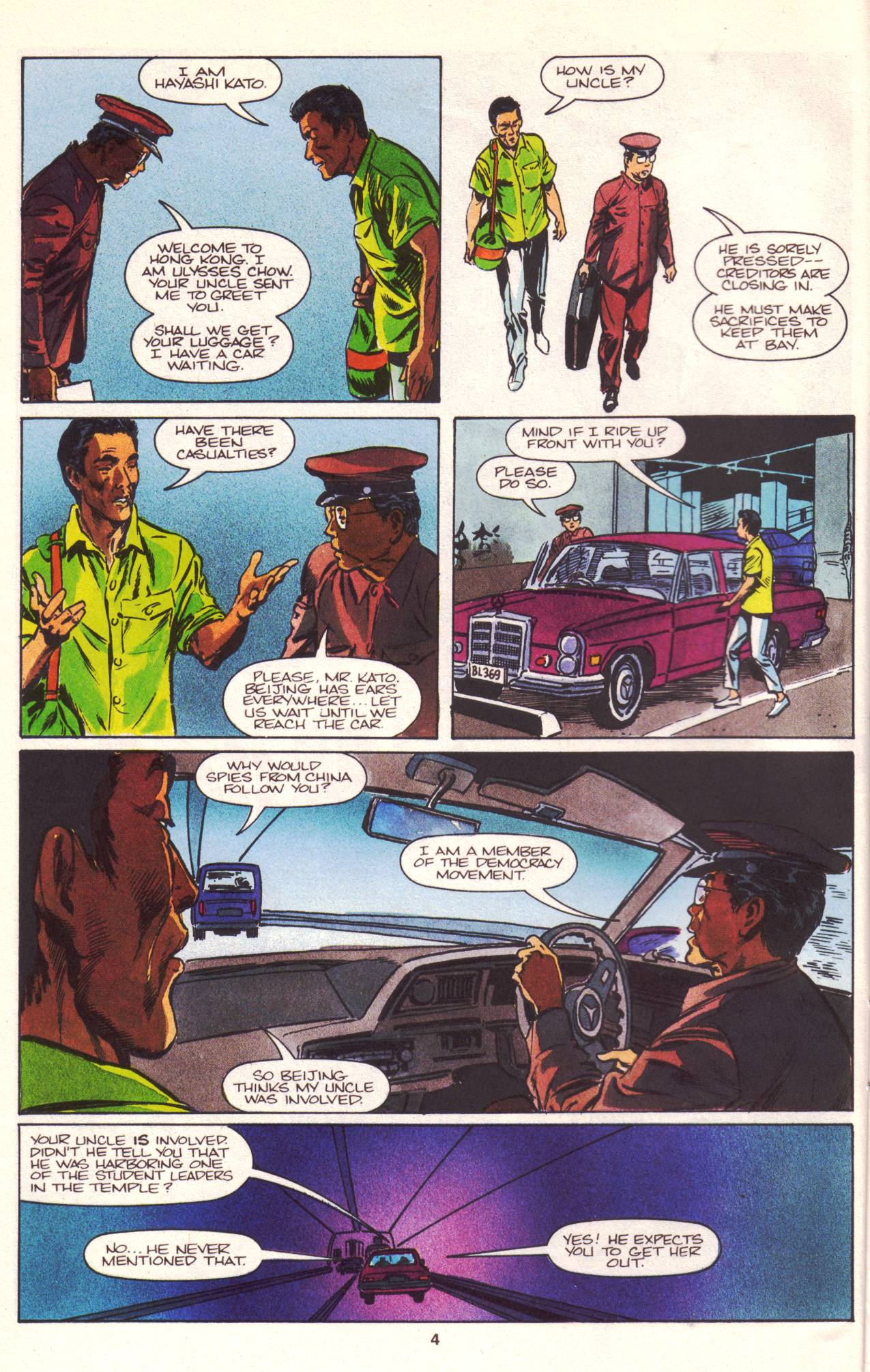 Read online Kato of the Green Hornet comic -  Issue #1 - 5