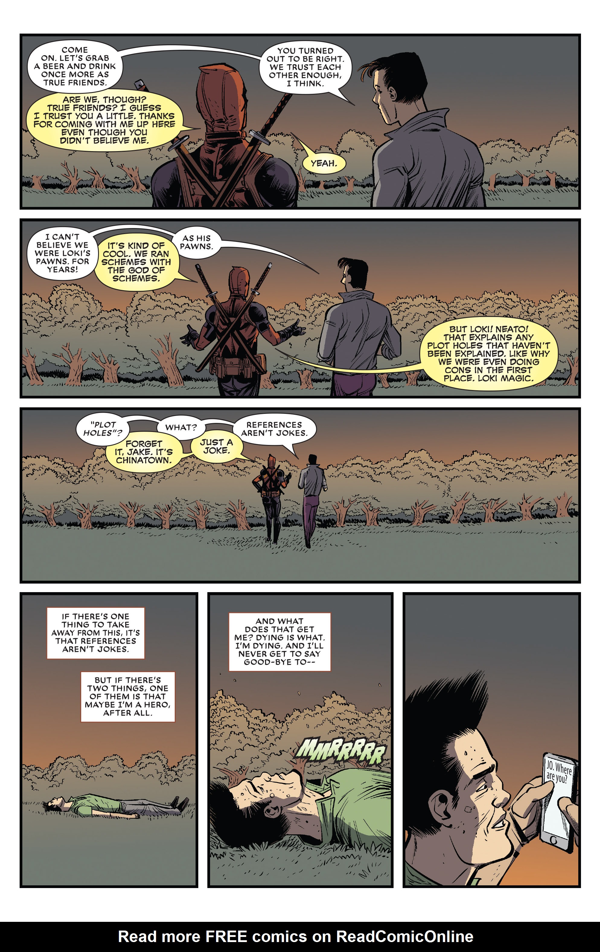 Read online Deadpool V Gambit comic -  Issue #5 - 21