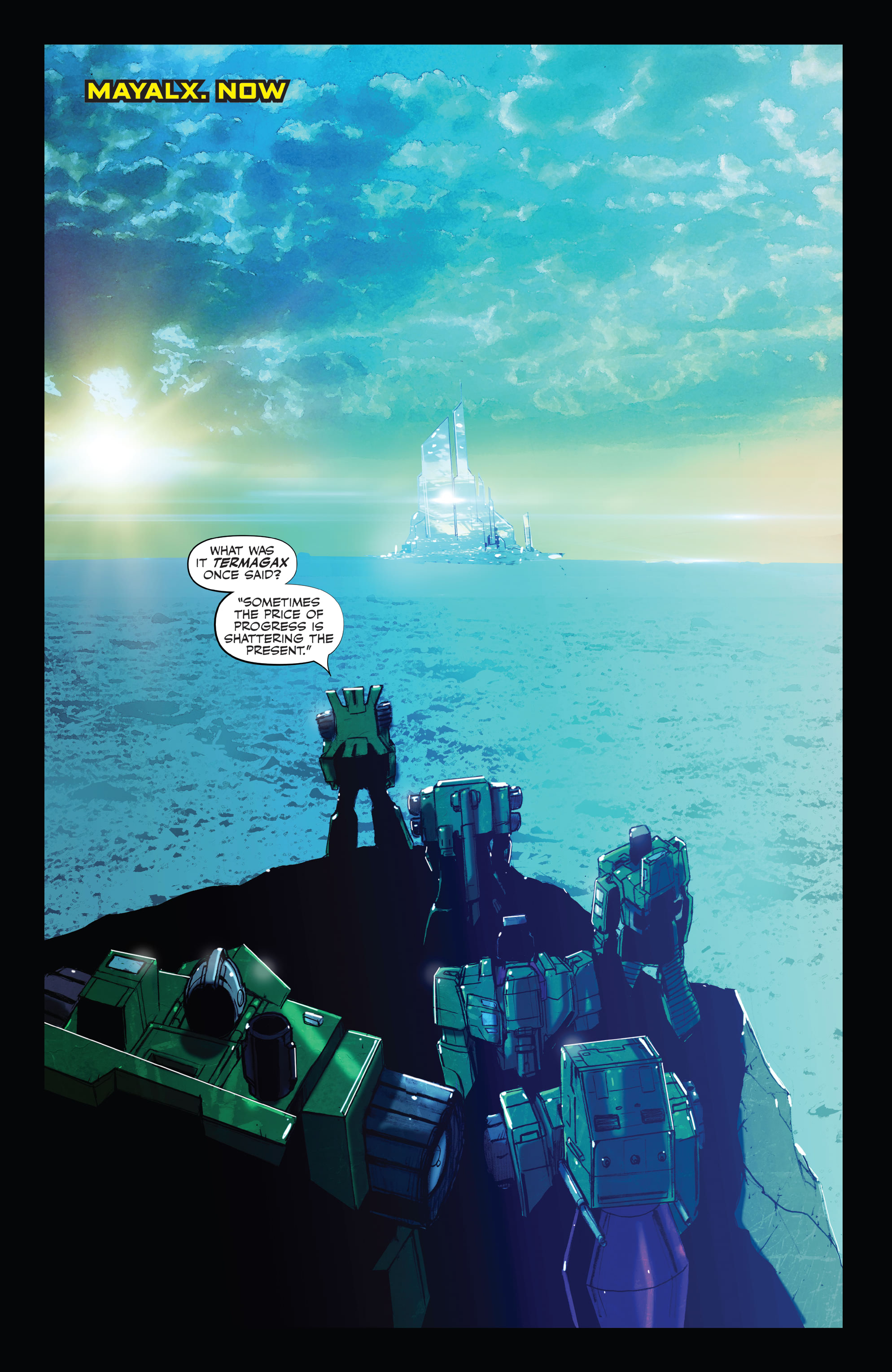 Read online Transformers: Galaxies comic -  Issue #4 - 5