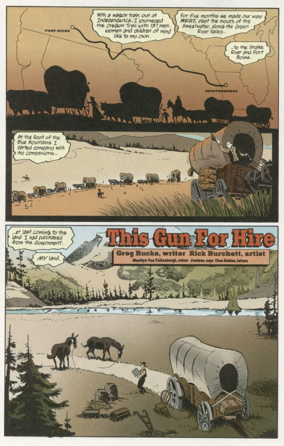 Read online Weird Western Tales (2001) comic -  Issue #1 - 19