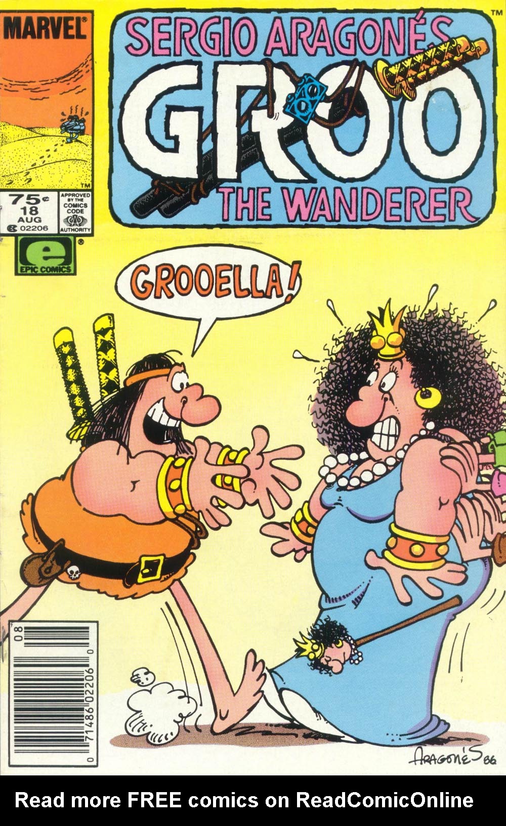 Read online Sergio Aragonés Groo the Wanderer comic -  Issue #18 - 1