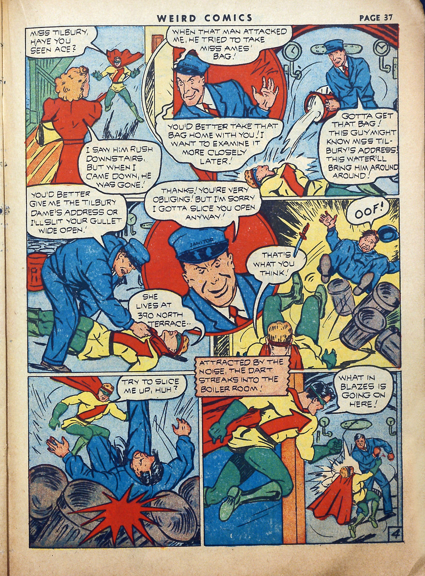 Read online Weird Comics comic -  Issue #20 - 38
