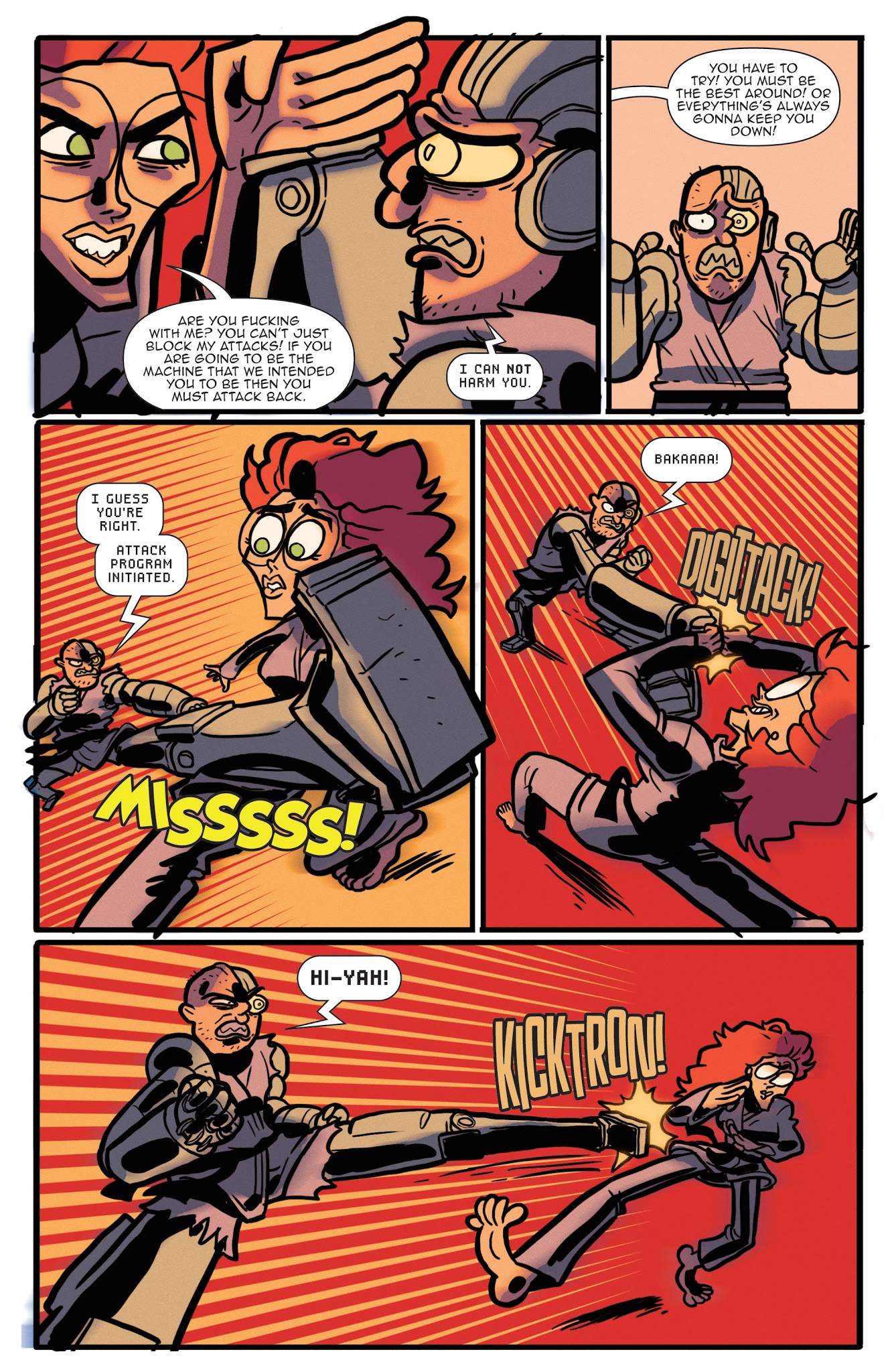 Read online AmeriKarate comic -  Issue #7 - 16