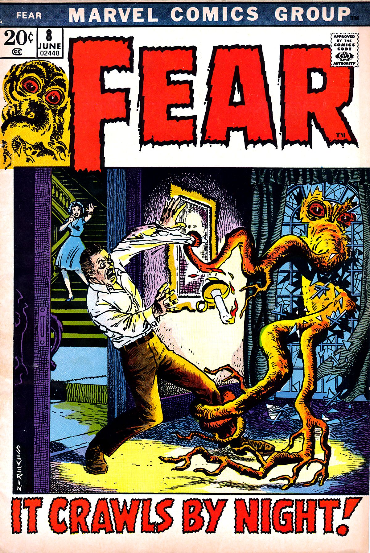 Read online Fear comic -  Issue #8 - 1