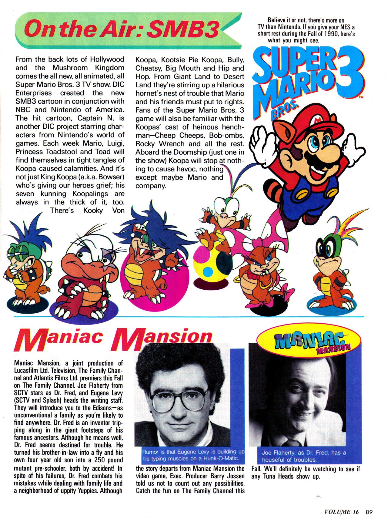 Read online Nintendo Power comic -  Issue #16 - 96