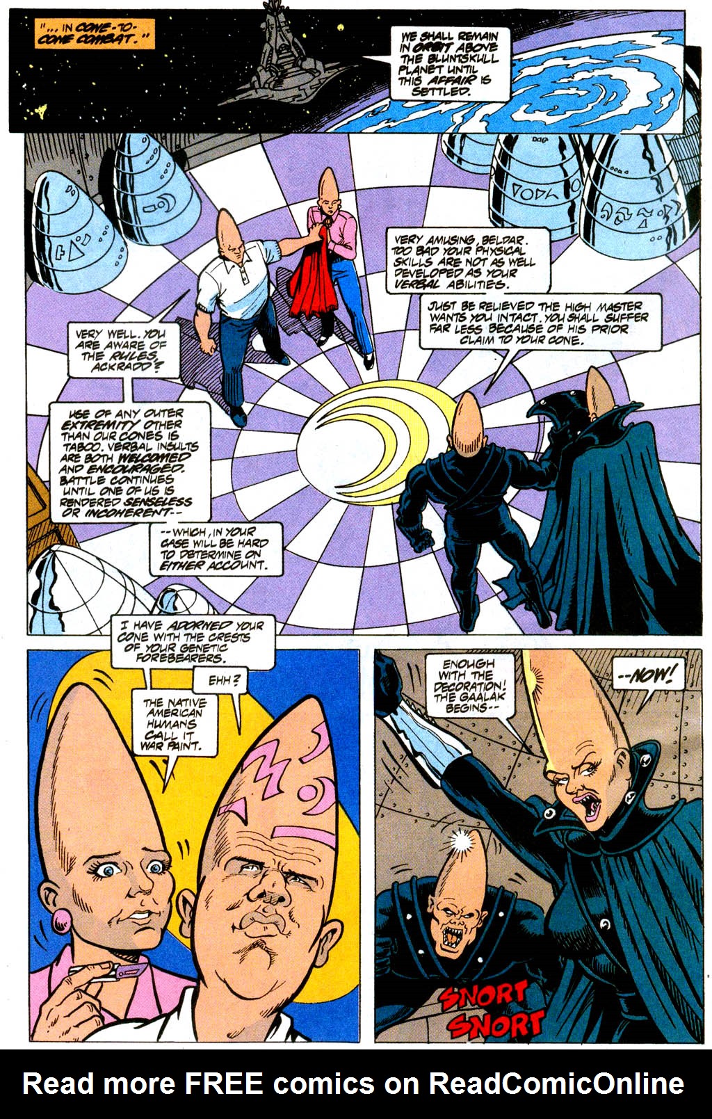 Read online Coneheads comic -  Issue #4 - 17