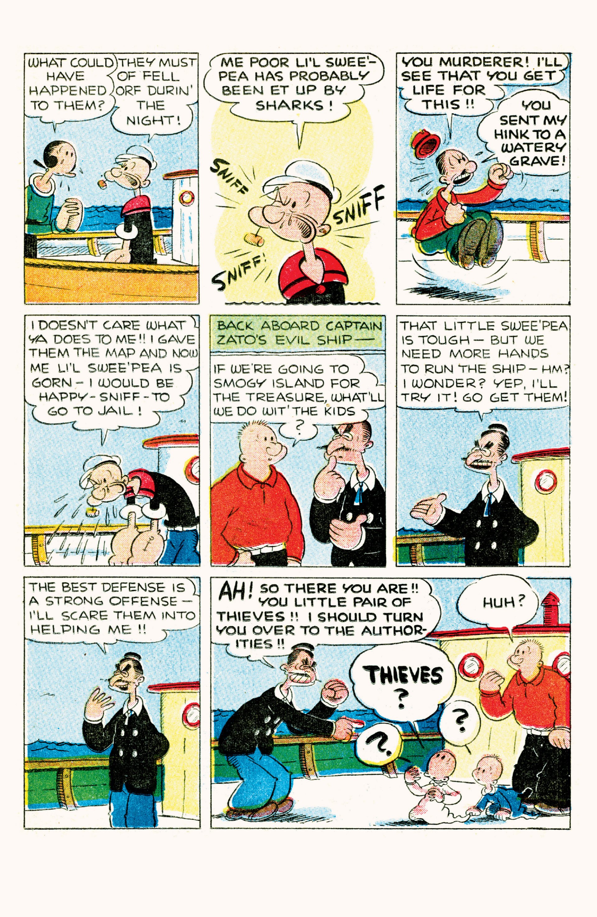 Read online Classic Popeye comic -  Issue #6 - 13