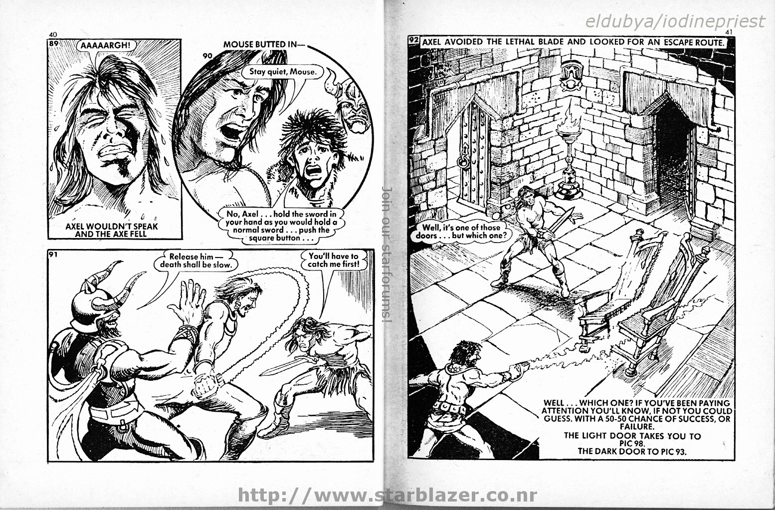 Read online Starblazer comic -  Issue #158 - 22