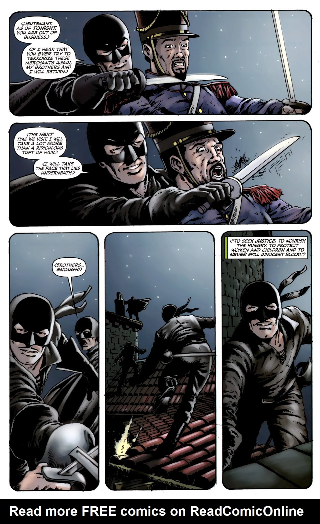 Read online The Lone Ranger & Zorro: The Death of Zorro comic -  Issue #4 - 20